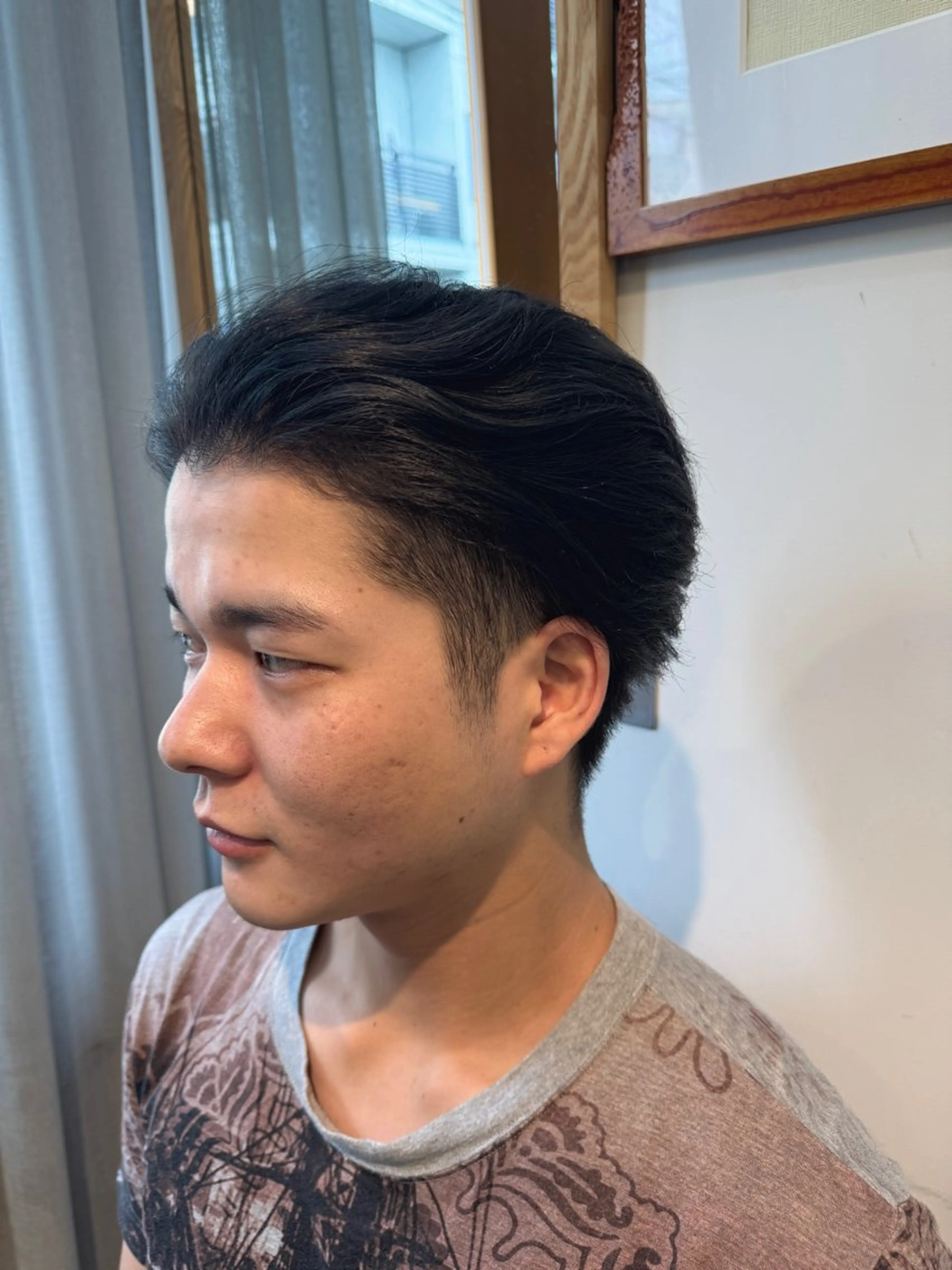 ショート カラー メンズ カット ヘアカラー 透明感カラー/ umiのヘアスタイル