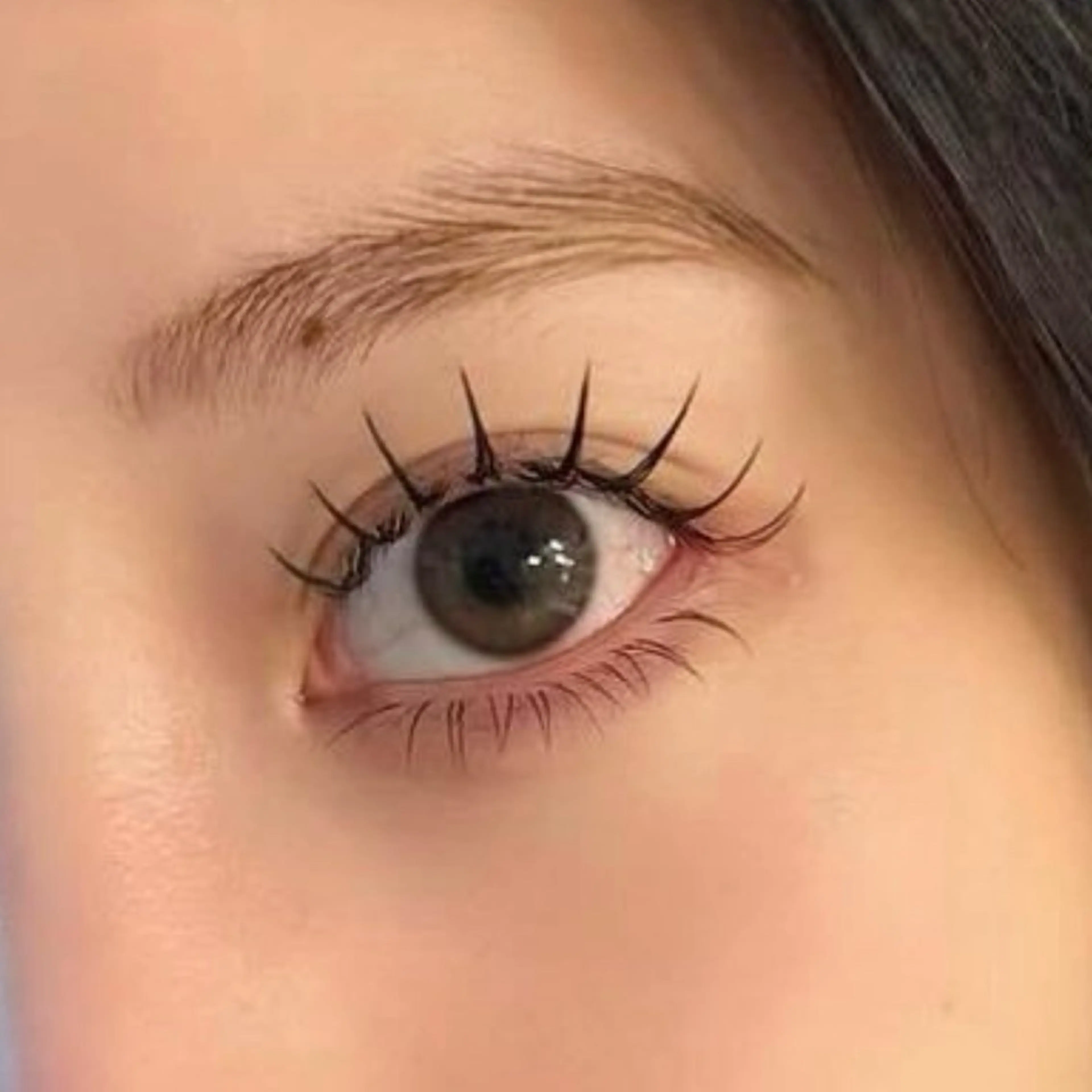 🌙マツエク100本🌙モデル様募集✨️（フラットラッシュorセーブルからお選びいただけます。）オフ、リペア❌の写真
