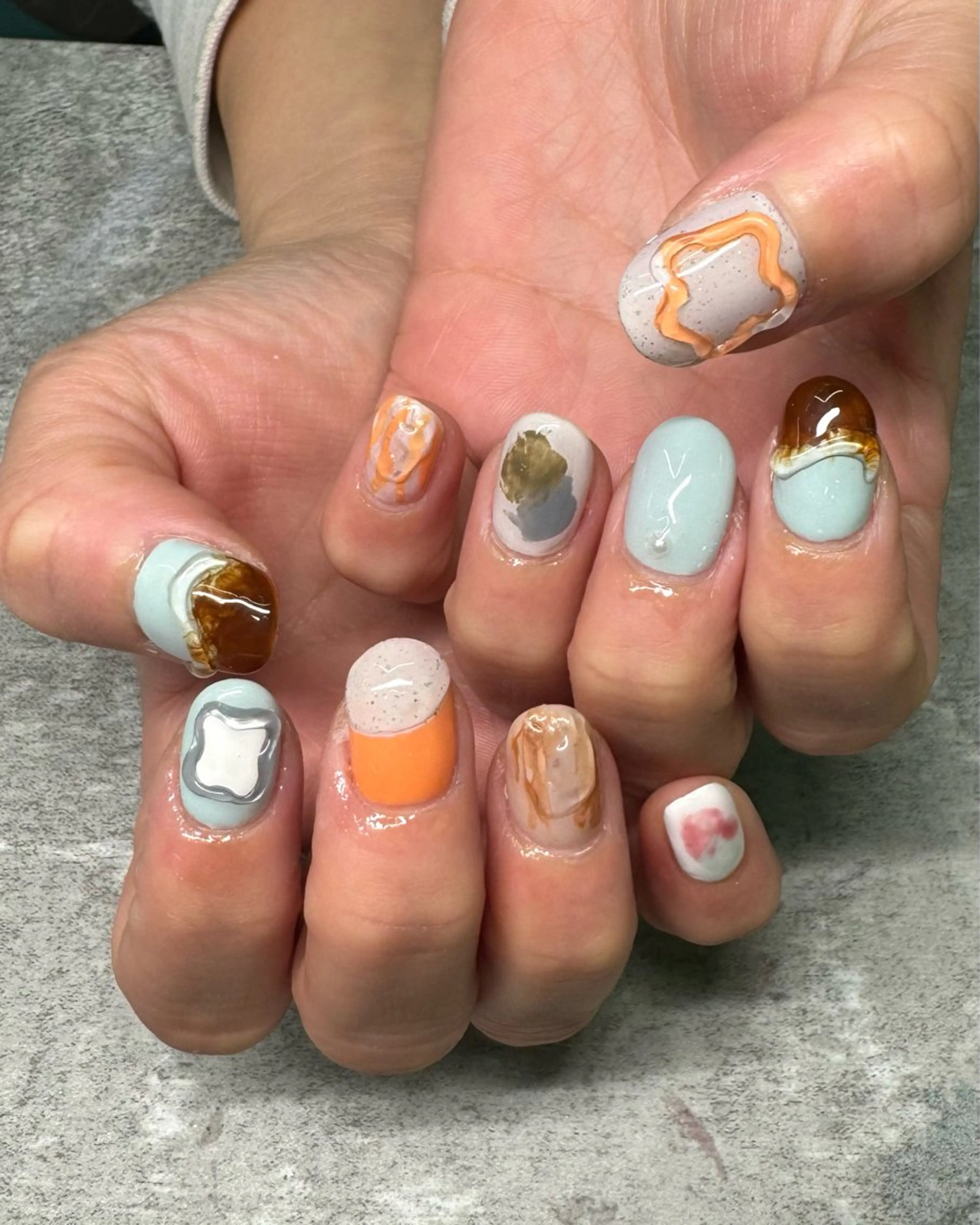 ネイル ハンドネイル NICO nail 下北沢店 ネイル＆アイラッシュ所属・NICOnail Sayumiのネイルデザイン