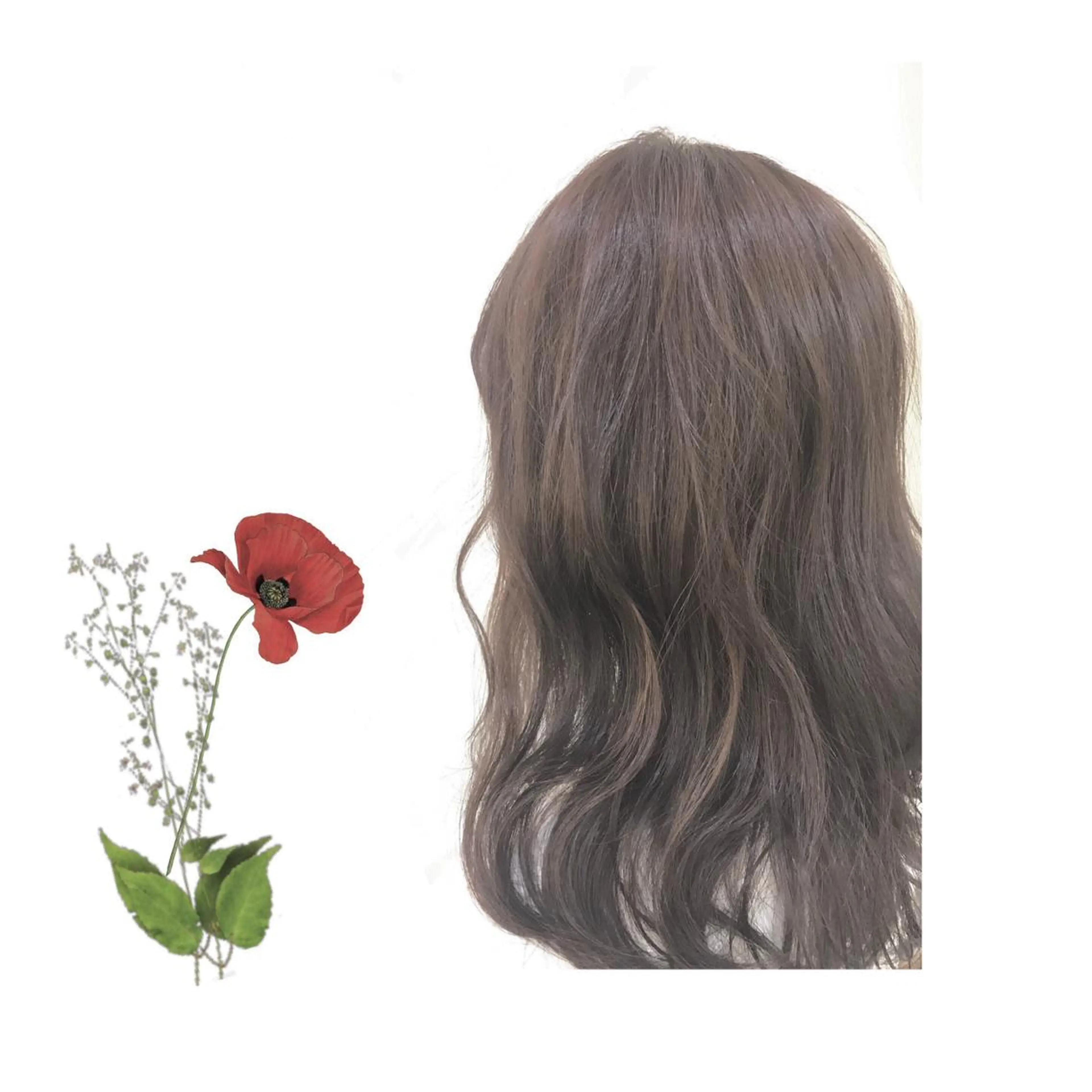 ロング ハイライト✖️ 暗髪🤎Nahoのヘアスタイル