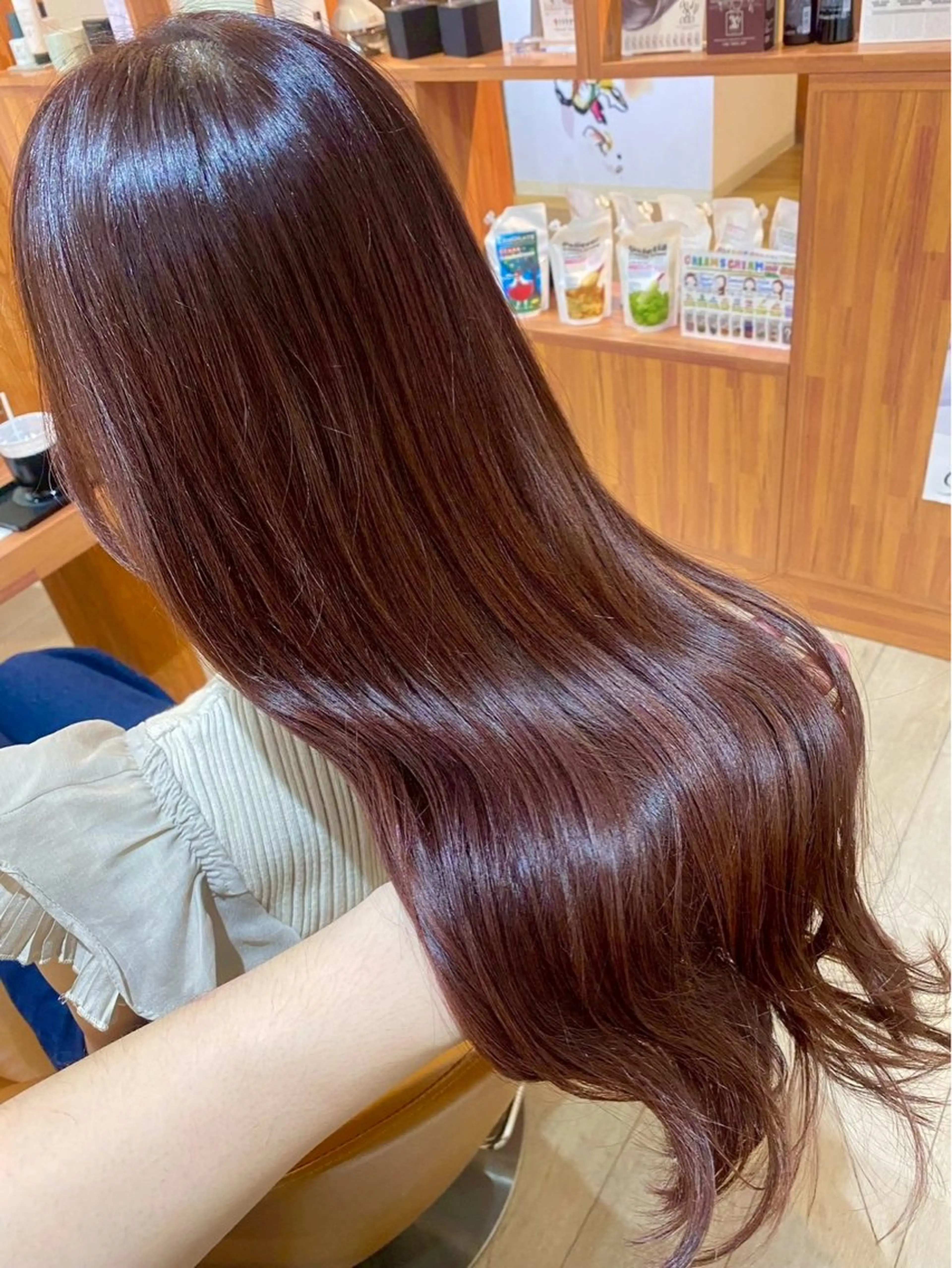 【特別価格】カラー＋Oggi Ottoトリートメント🍀 カラー後でもうる艶髪に✨️の写真