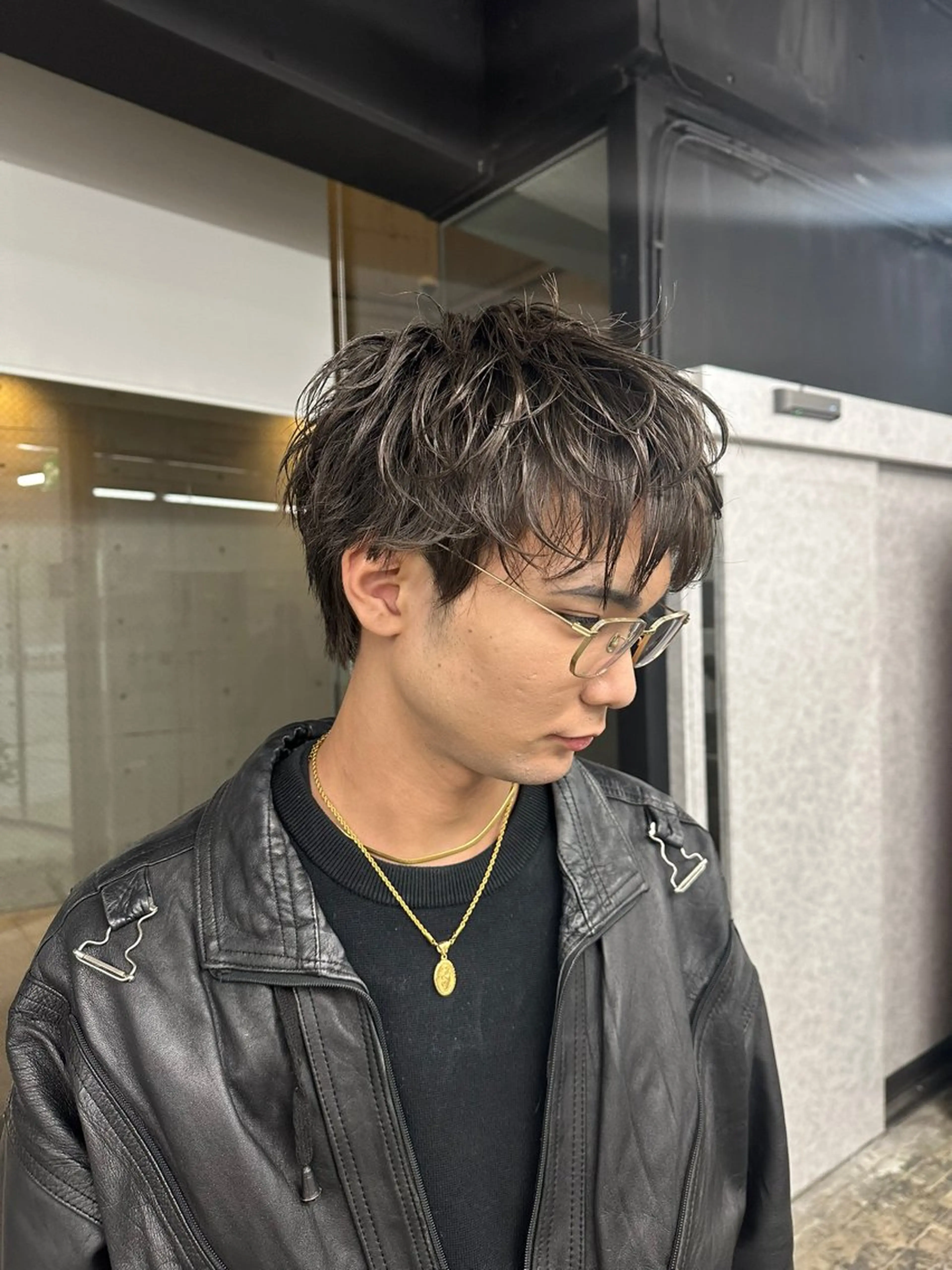 カラー メンズ 【pia】 江田岳斗のヘアスタイル