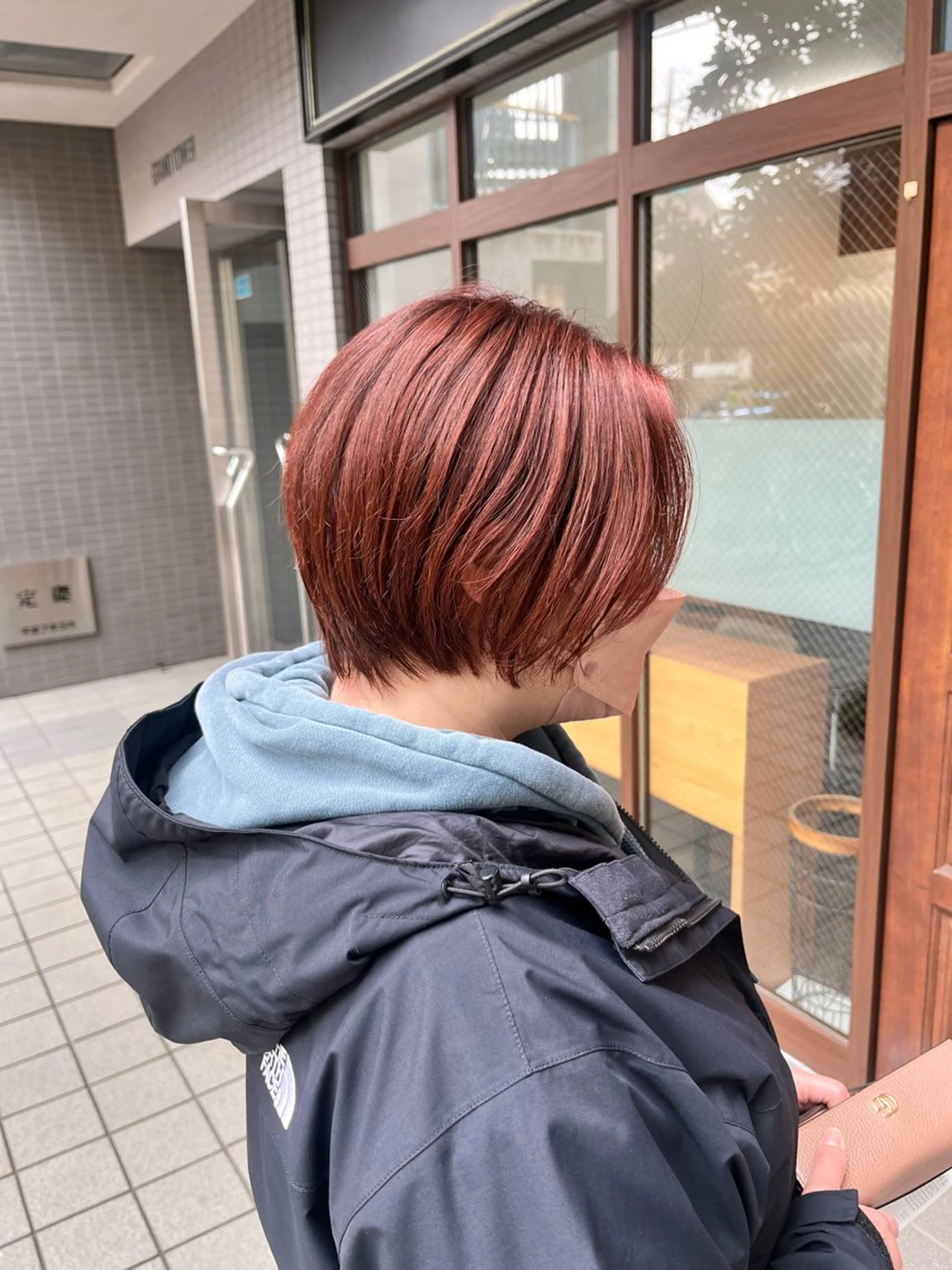 ショート カラー ヘアカラー トリートメント 💠西山果琳💠 マツパモデル募集のヘアスタイル