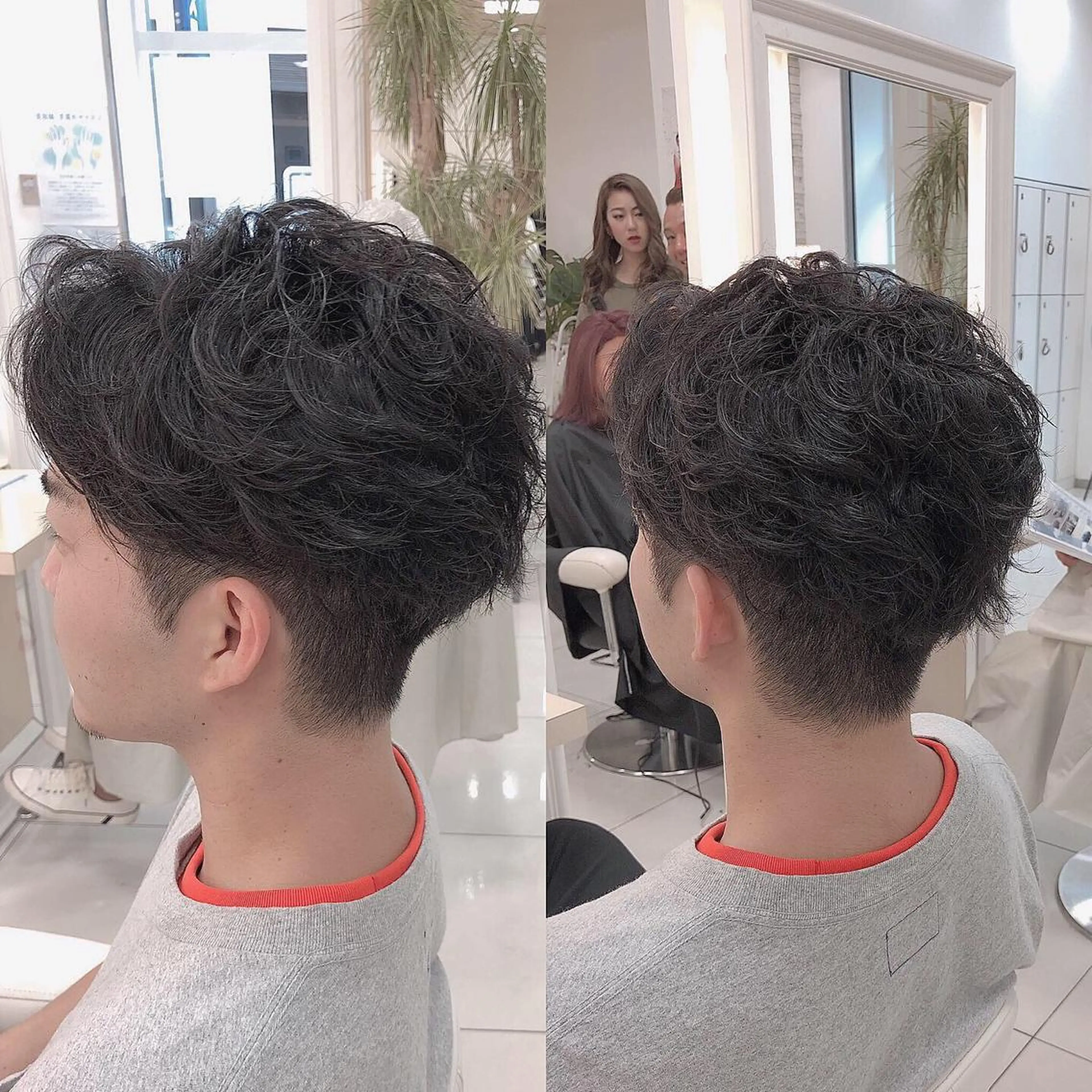 パーマ メンズ ✨️ツヤ髪✨️ 💫髪質改善💫間宮のヘアスタイル