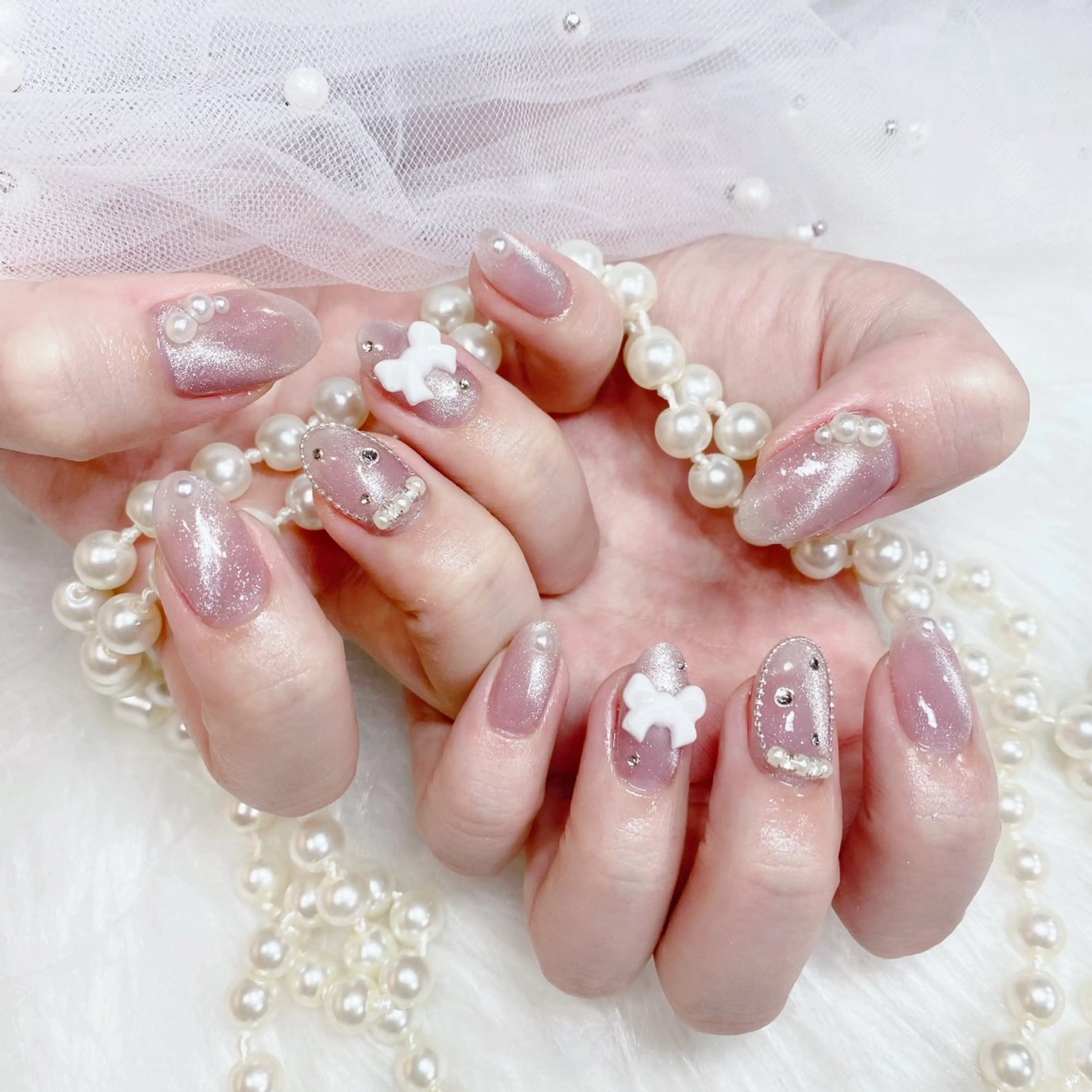 ネイル ハンドネイル Zir nail所属・zir nail💙 shikakuraのネイルデザイン