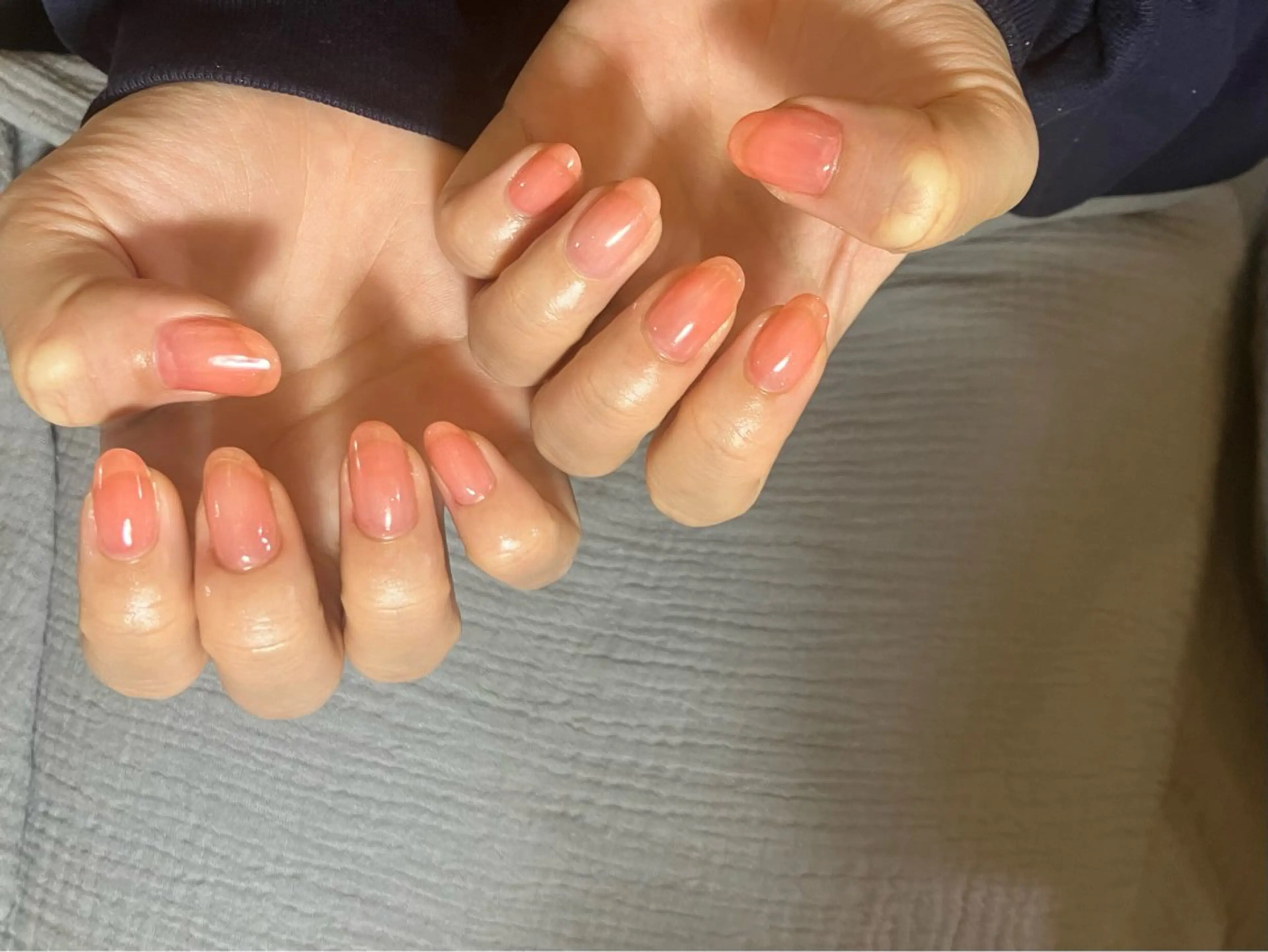 ネイル ハンドネイル Nail salon Roovely 代官山店【ネイルサロンルブリー】所属・roovely Rumi／ニュアンスのネイルデザイン