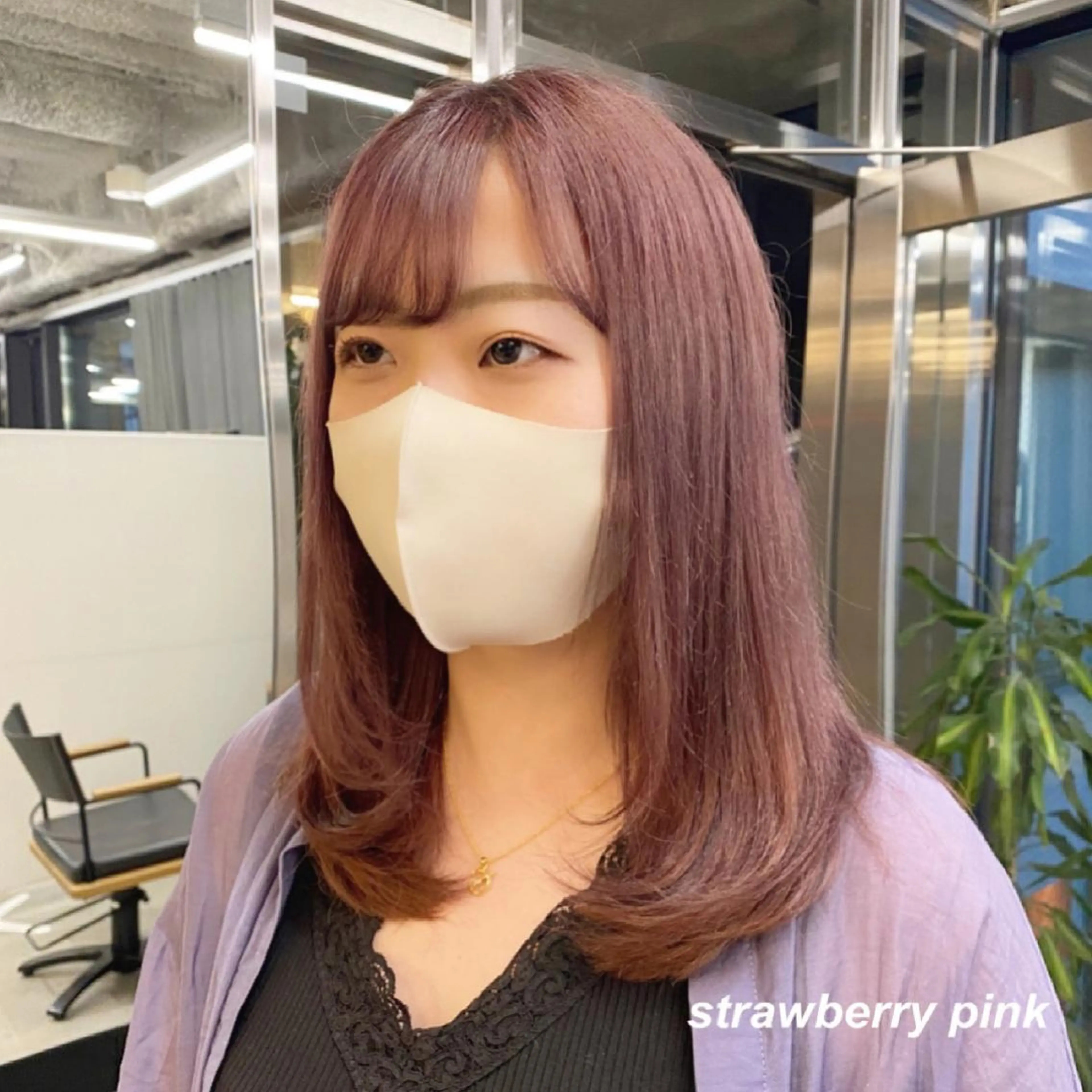 ミディアム fons'所属・ナガイ アヤのヘアスタイル