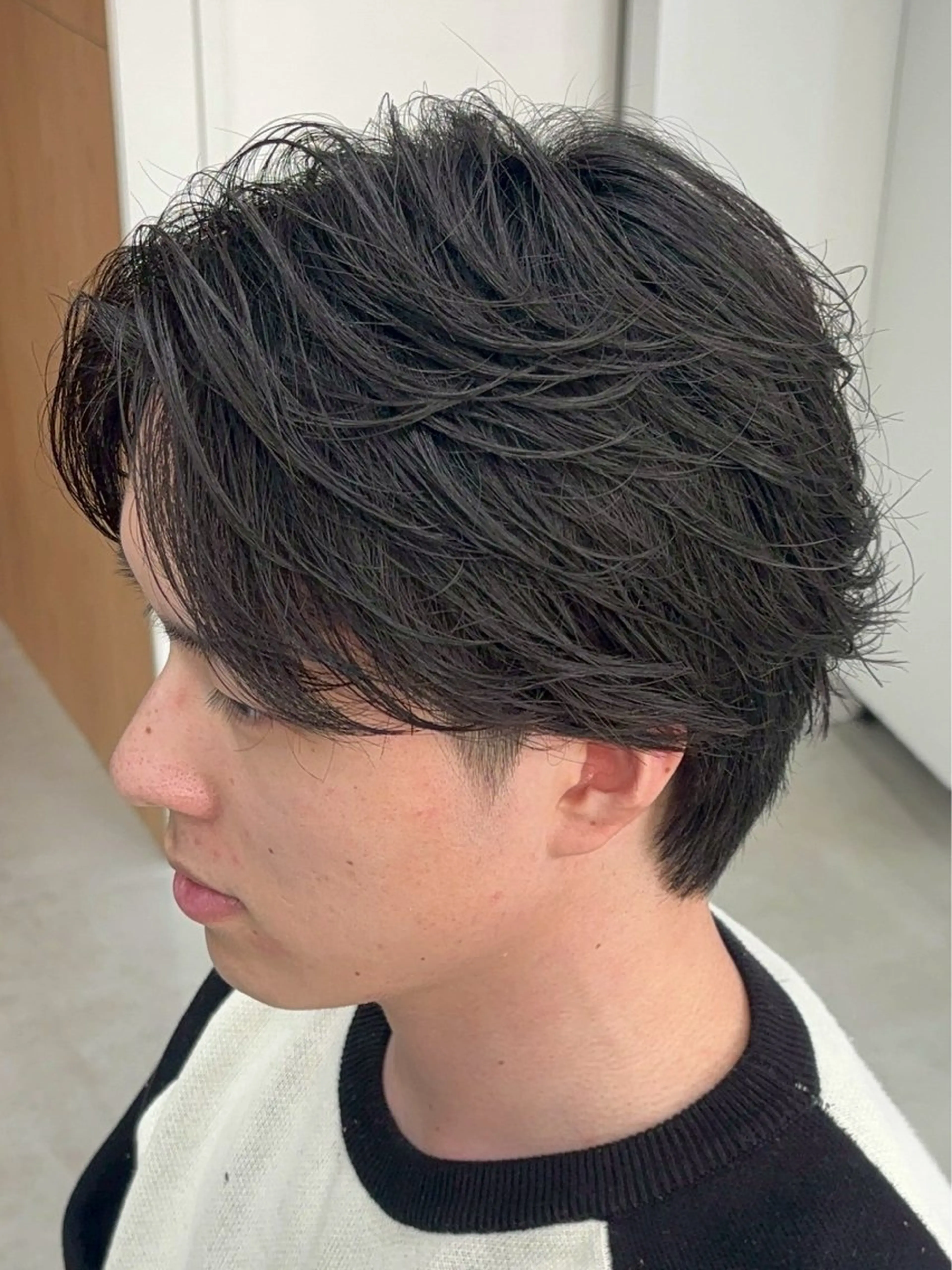 パーマ メンズ fifth天神メンズ パーマ特化/内山遥斗のヘアスタイル