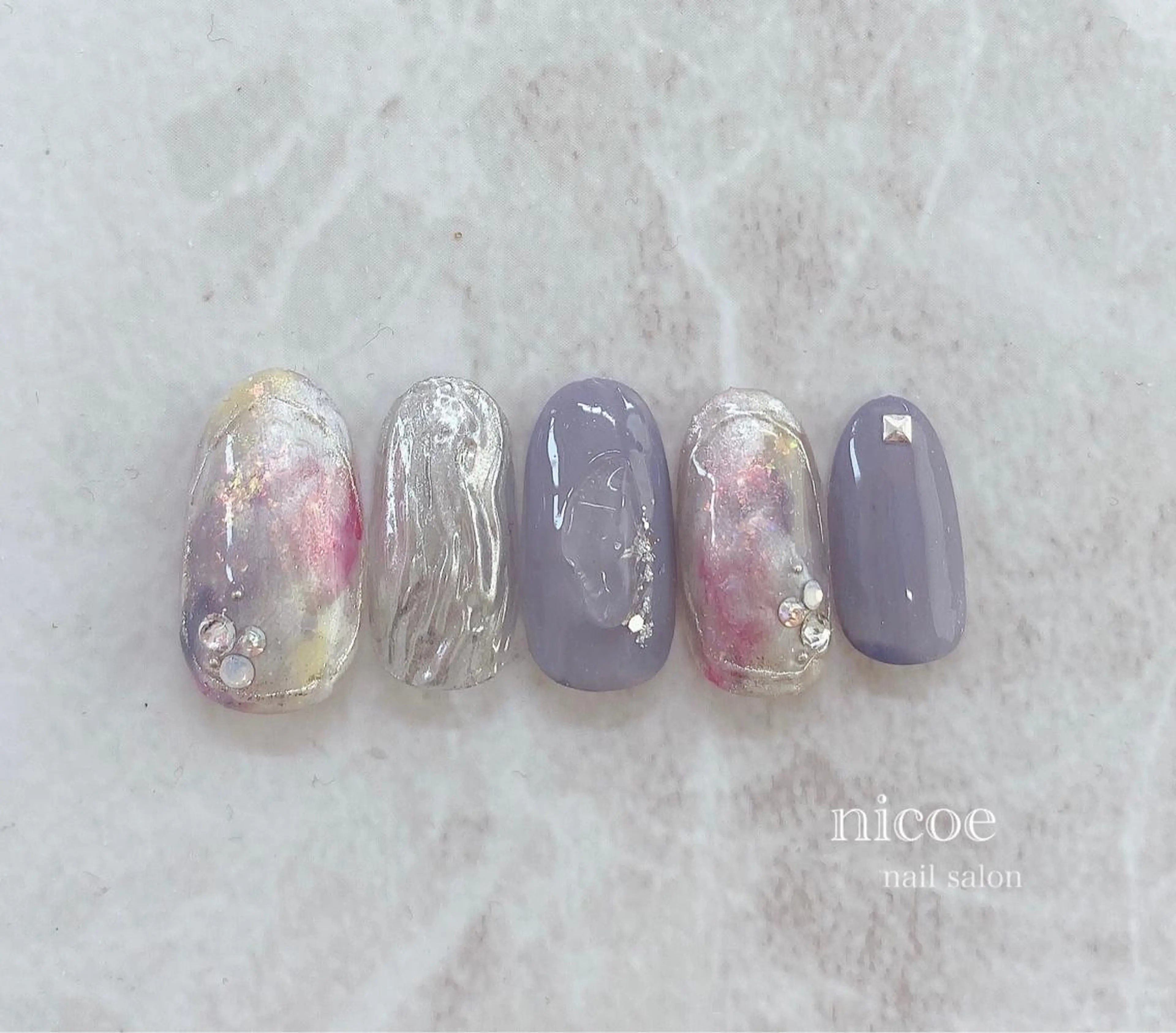 カラー ネイルサロン　nicoe【ニコエ】所属・ネイルサロン nicoeのネイルデザイン