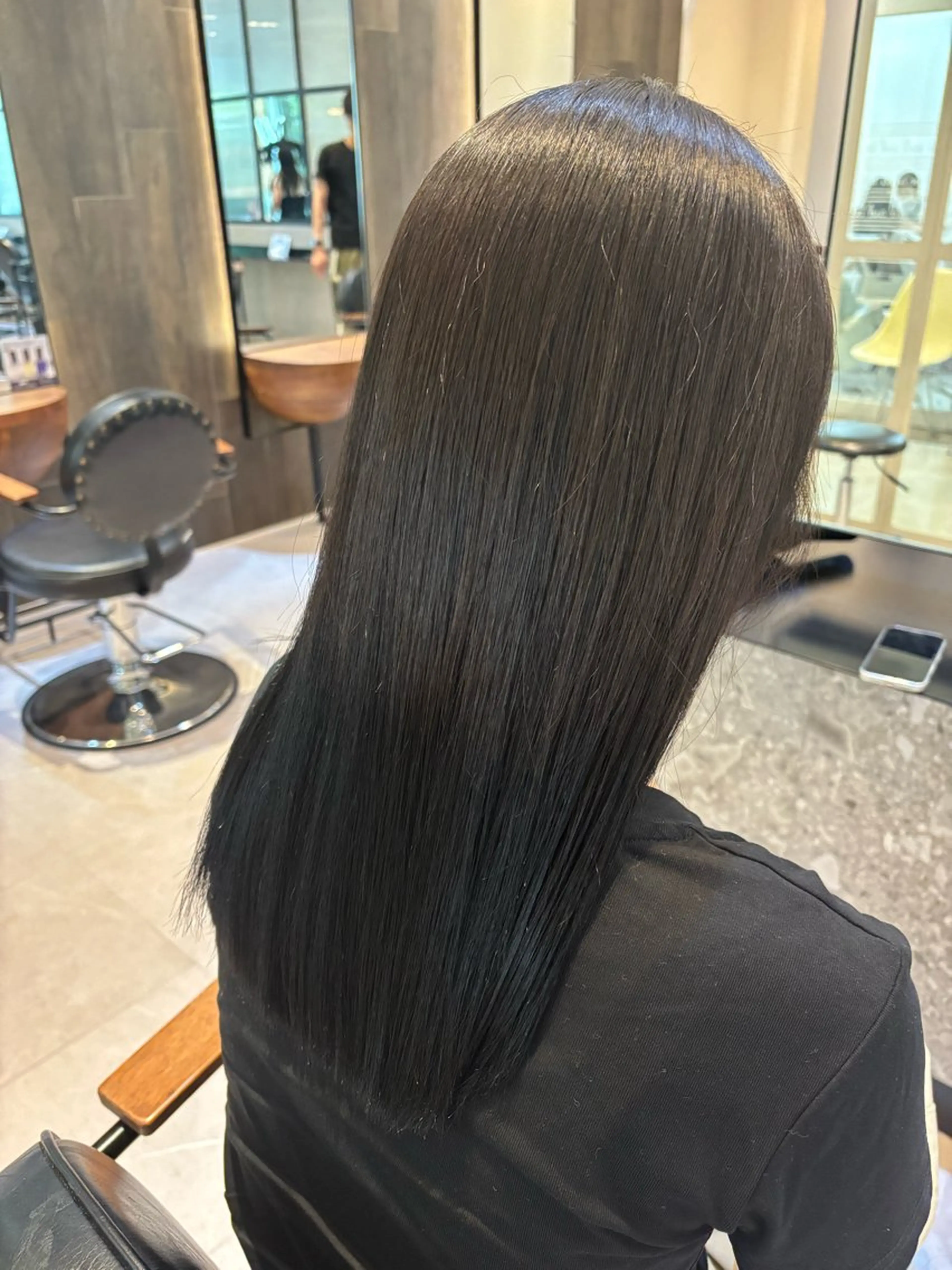 ロング カラー ヘアカラー トリートメント カラー/髪質改善 トリートメント/優果のヘアスタイル