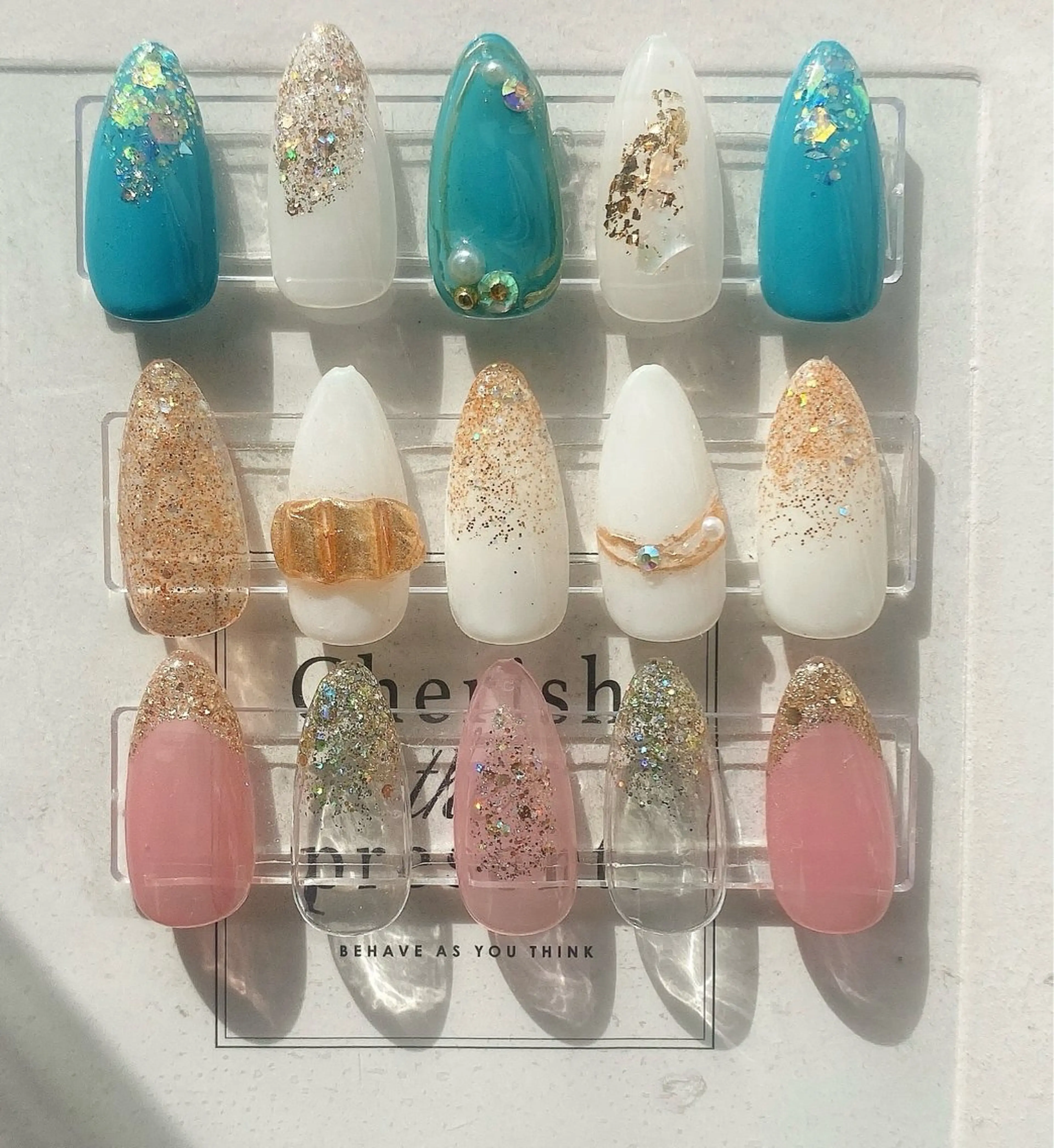 ハント自爪定額デザインの写真