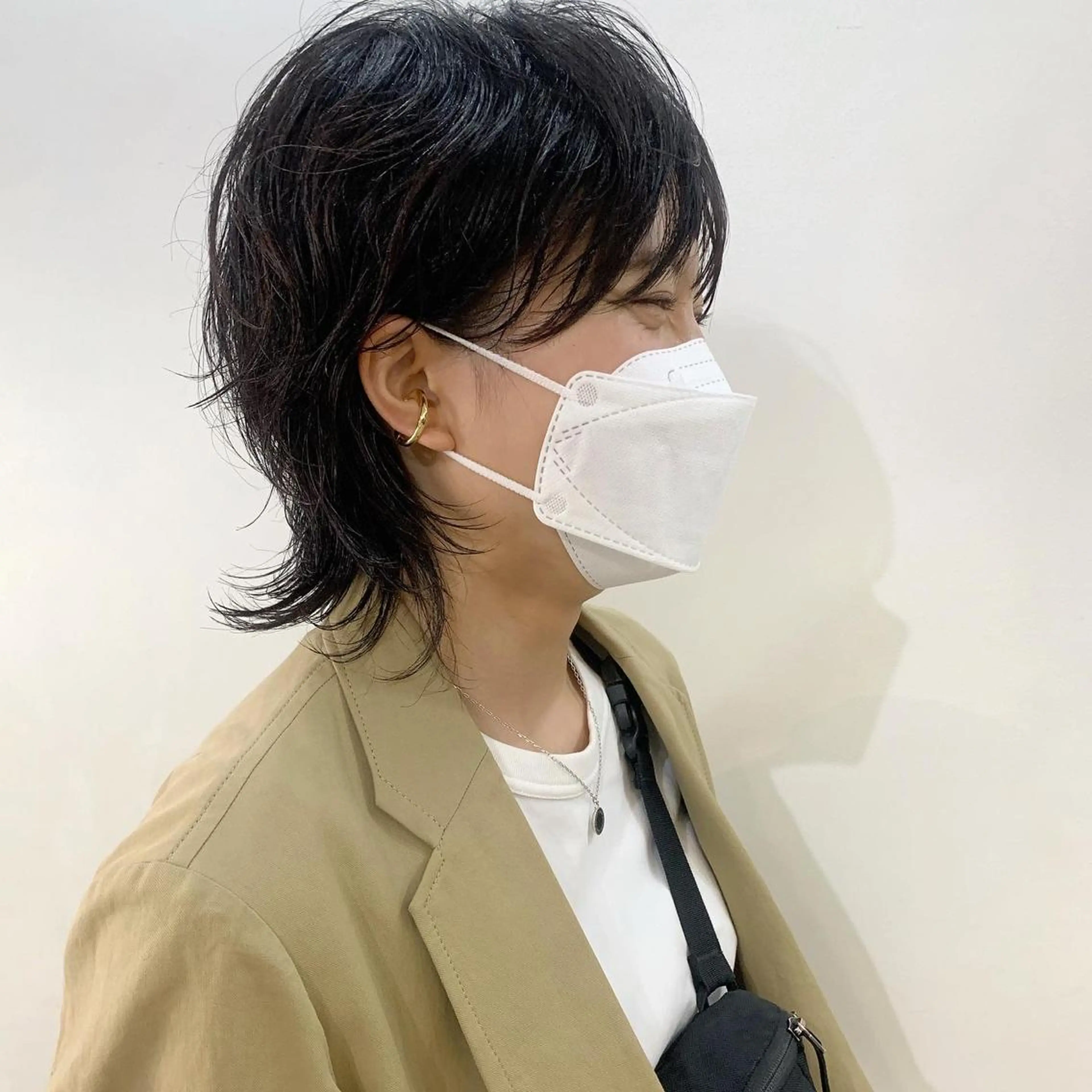 ショート パーマ カット k-two谷町所属・濱田 大輔のヘアスタイル