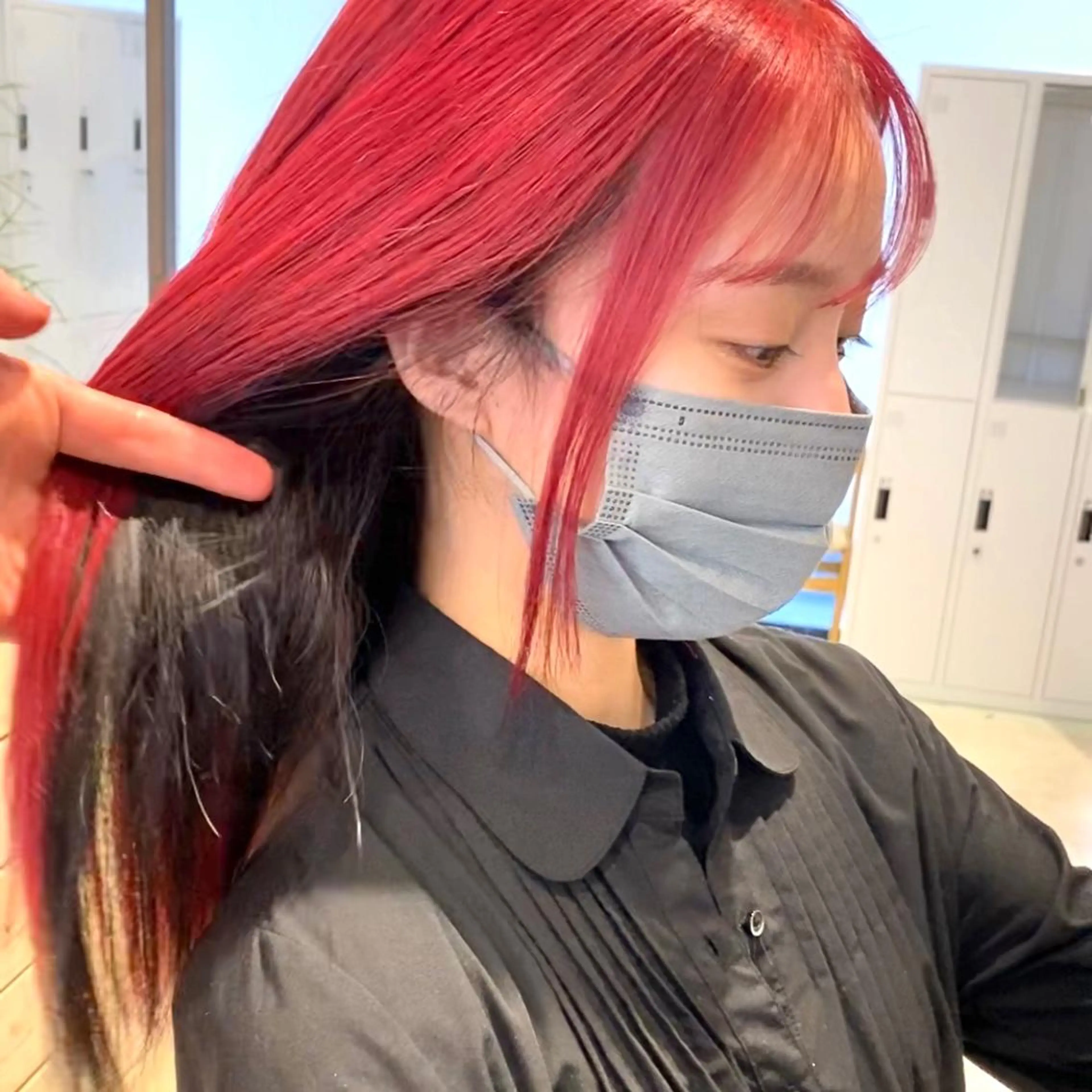 ロング カラー ヘアカラー トリートメント カラー系/カット特化 🟠オオタキマサシのヘアスタイル