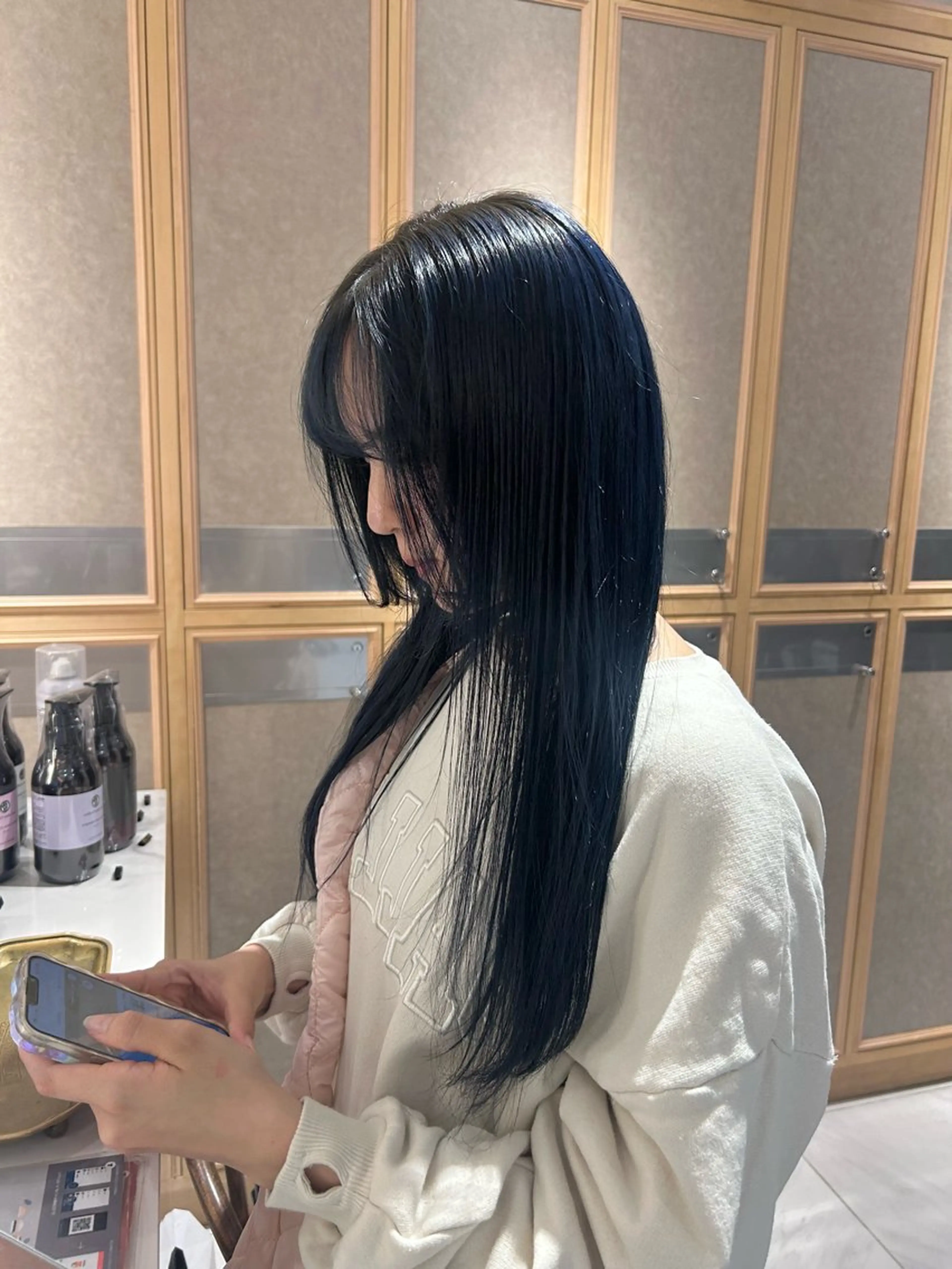 カラー ヘアカラー トリートメント ヘッドスパ ヘアセット ハイトーン/エクステ レイヤー/mikoのヘアスタイル