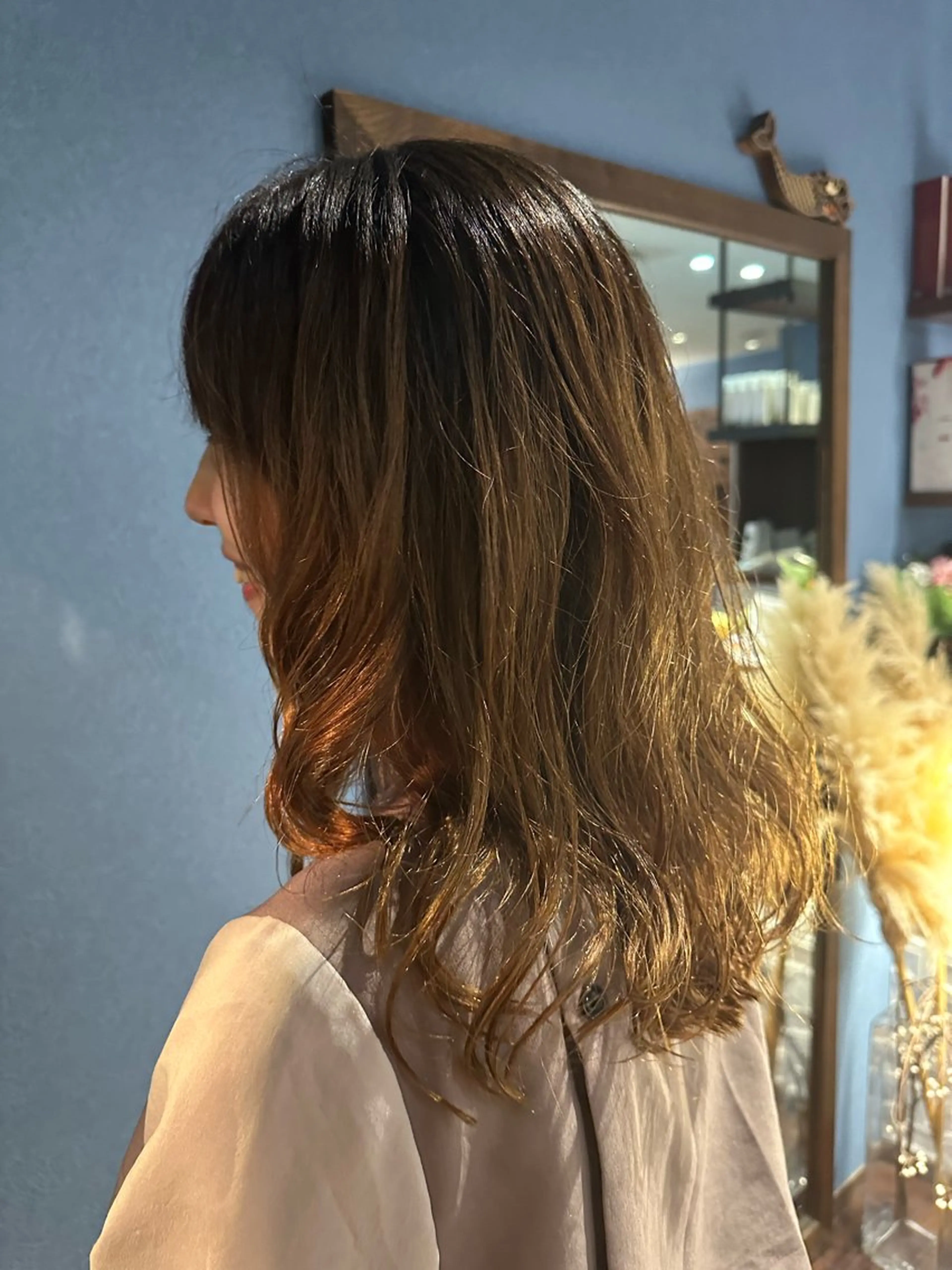 ロング パーマ 🎀Kubu大橋 夏夢🎀のヘアスタイル
