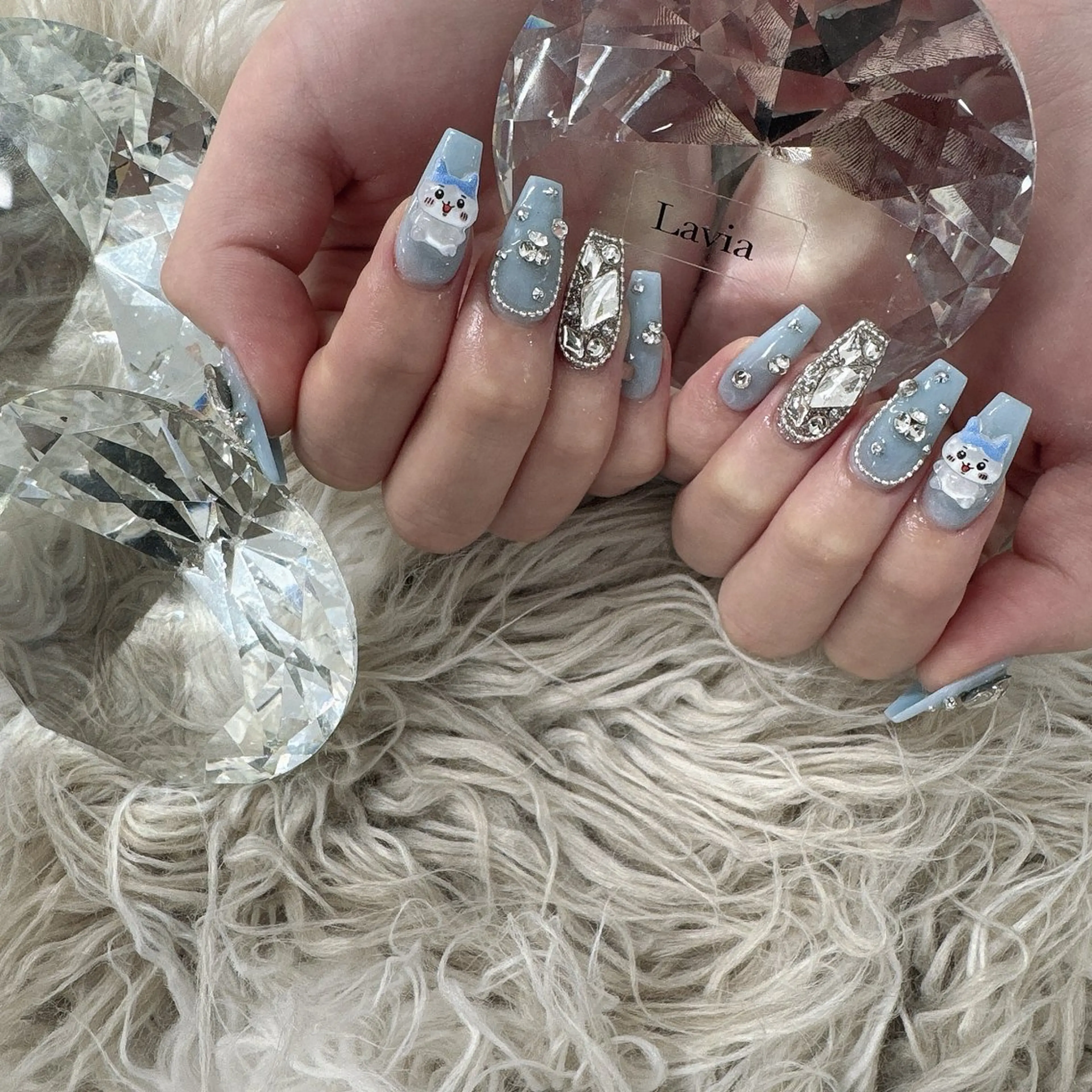 ネイル ハンドネイル Lavia nail＆eyelash所属・lavia🖤 ayumiのネイルデザイン