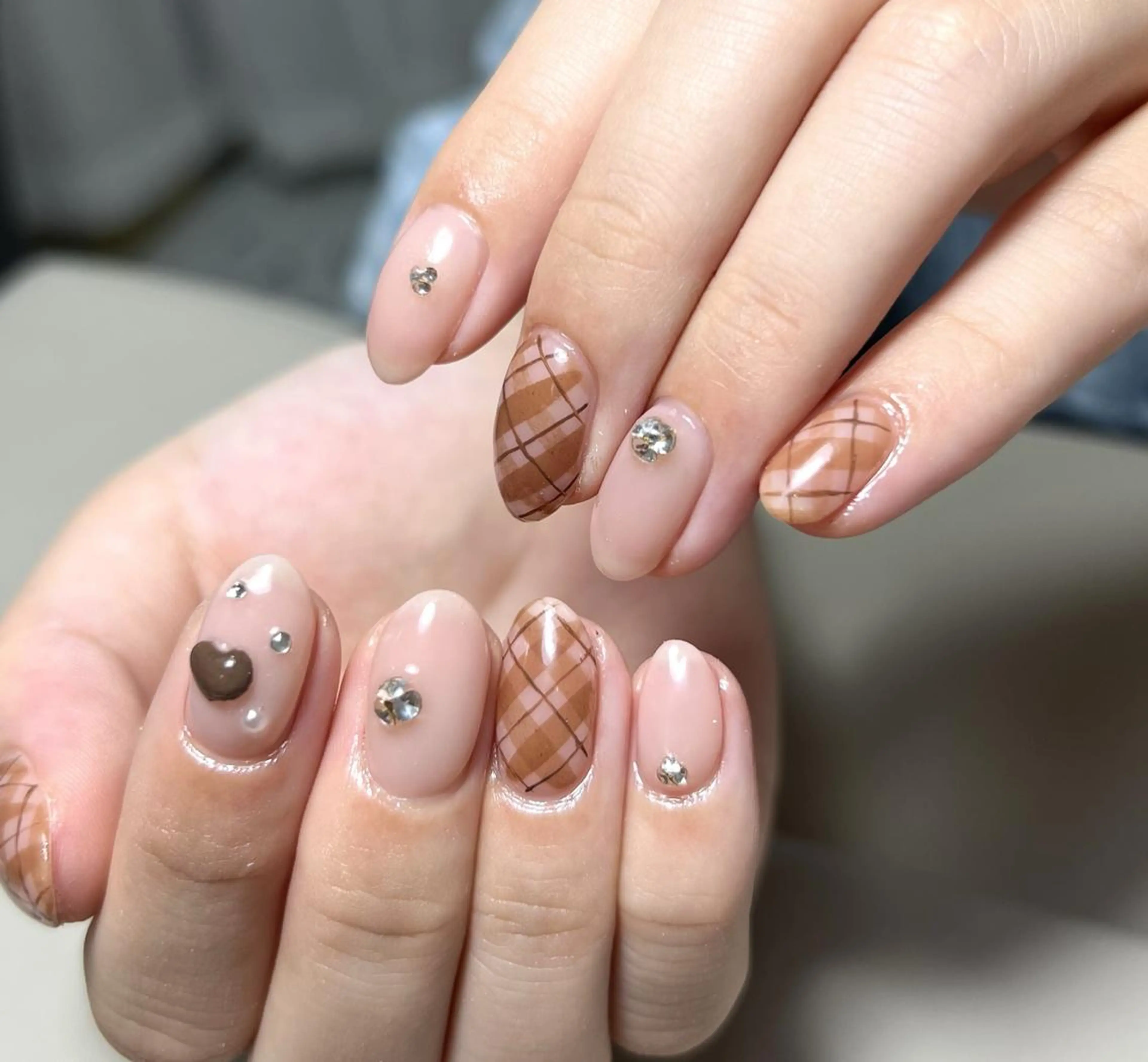 キッズ ハンドネイル エ リのネイルデザイン