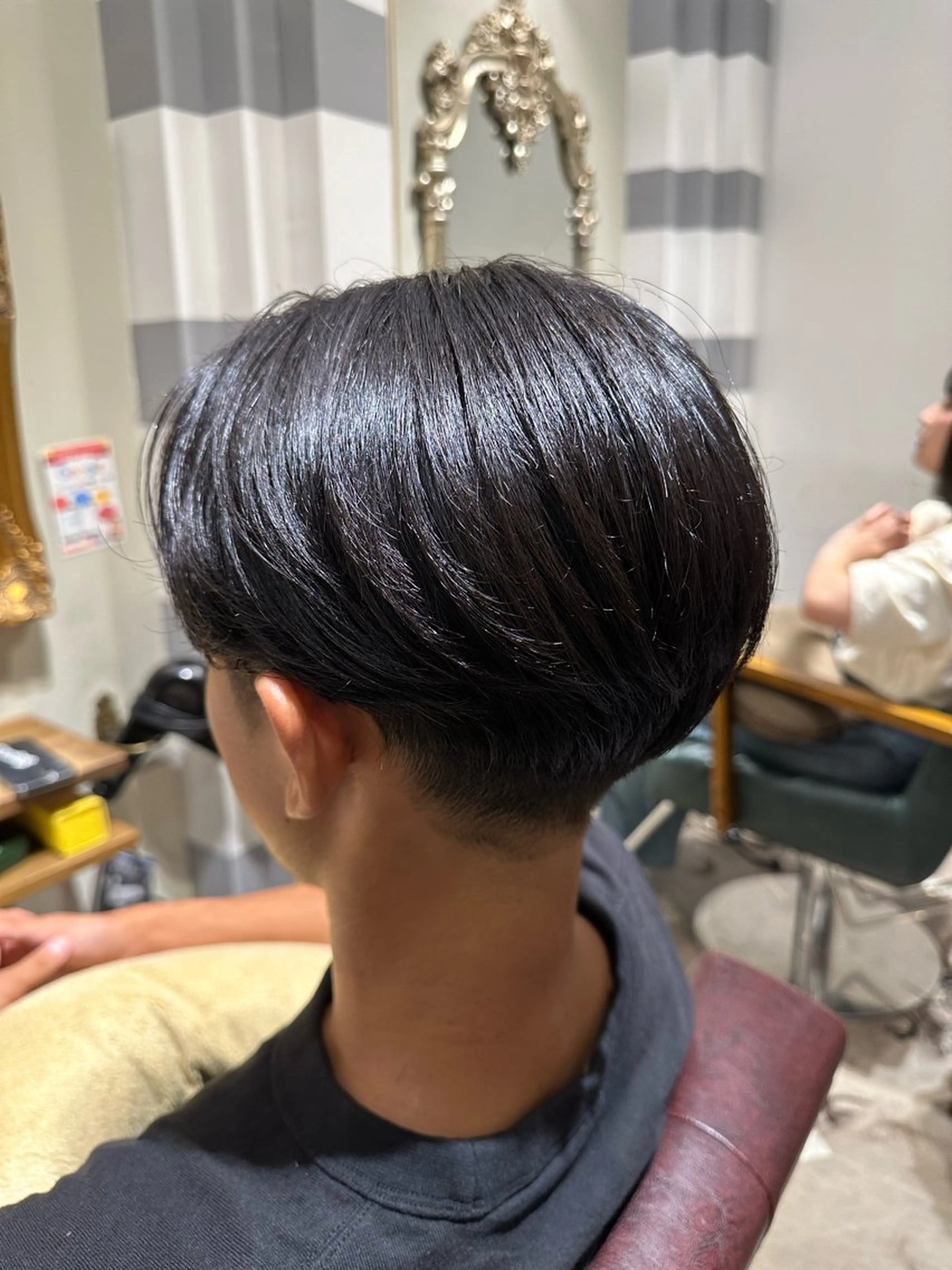ショート メンズ 刈り上げ 【echelle】 AMUのヘアスタイル