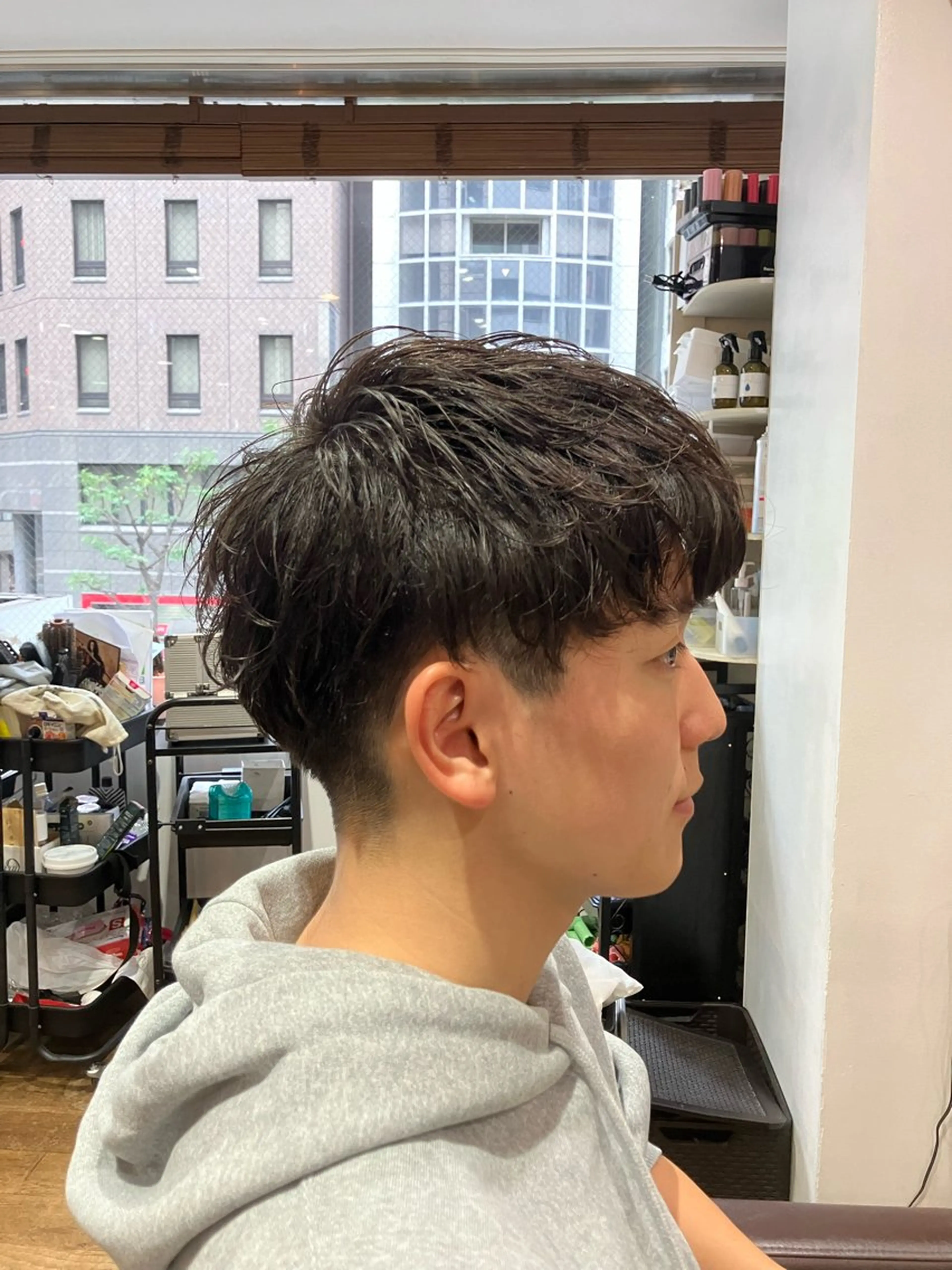 メンズ TAYA 心斎橋所属・山本 聖真のヘアスタイル