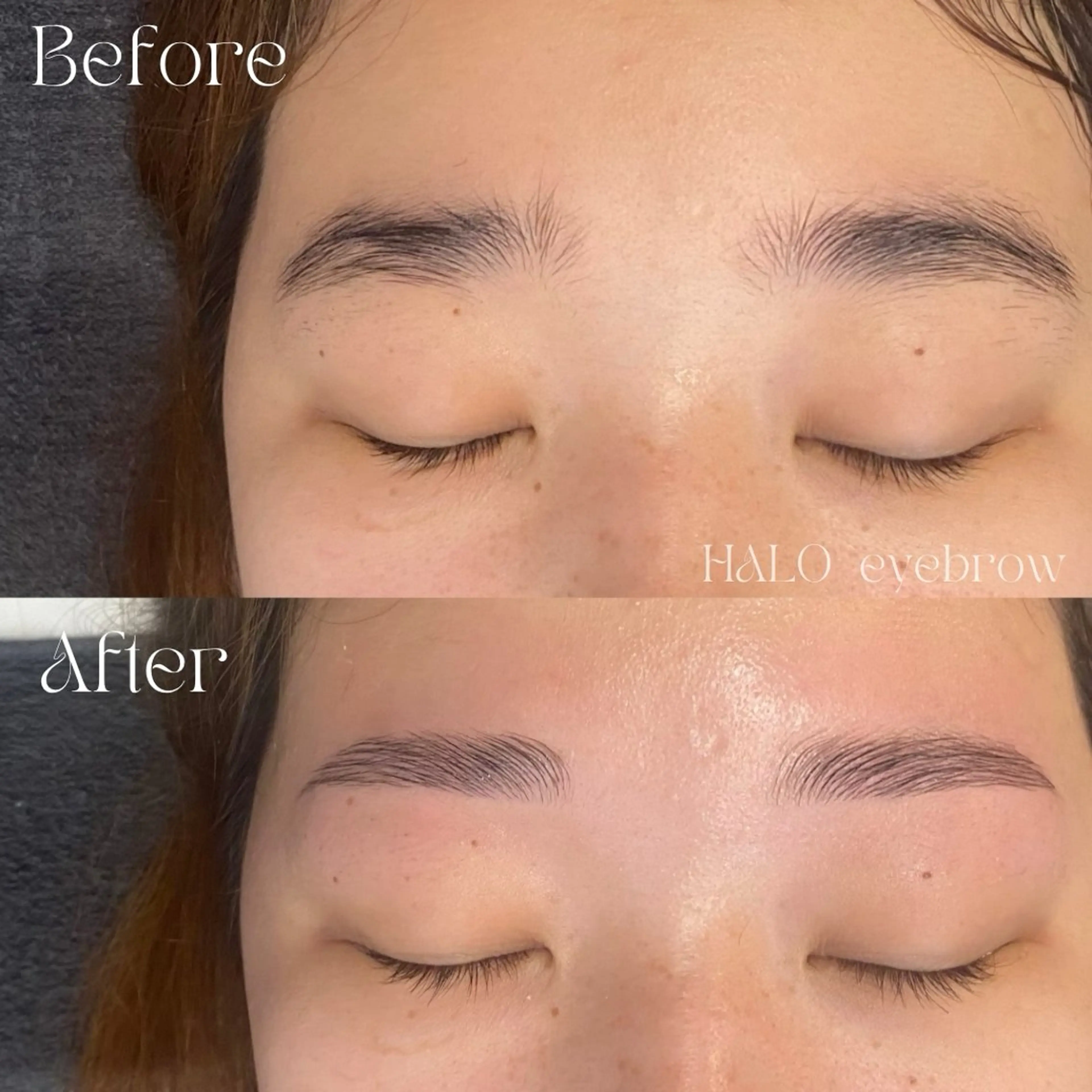 ブロウラミネーション✖️眉毛デザインwax脱毛　2回目以降の方の写真