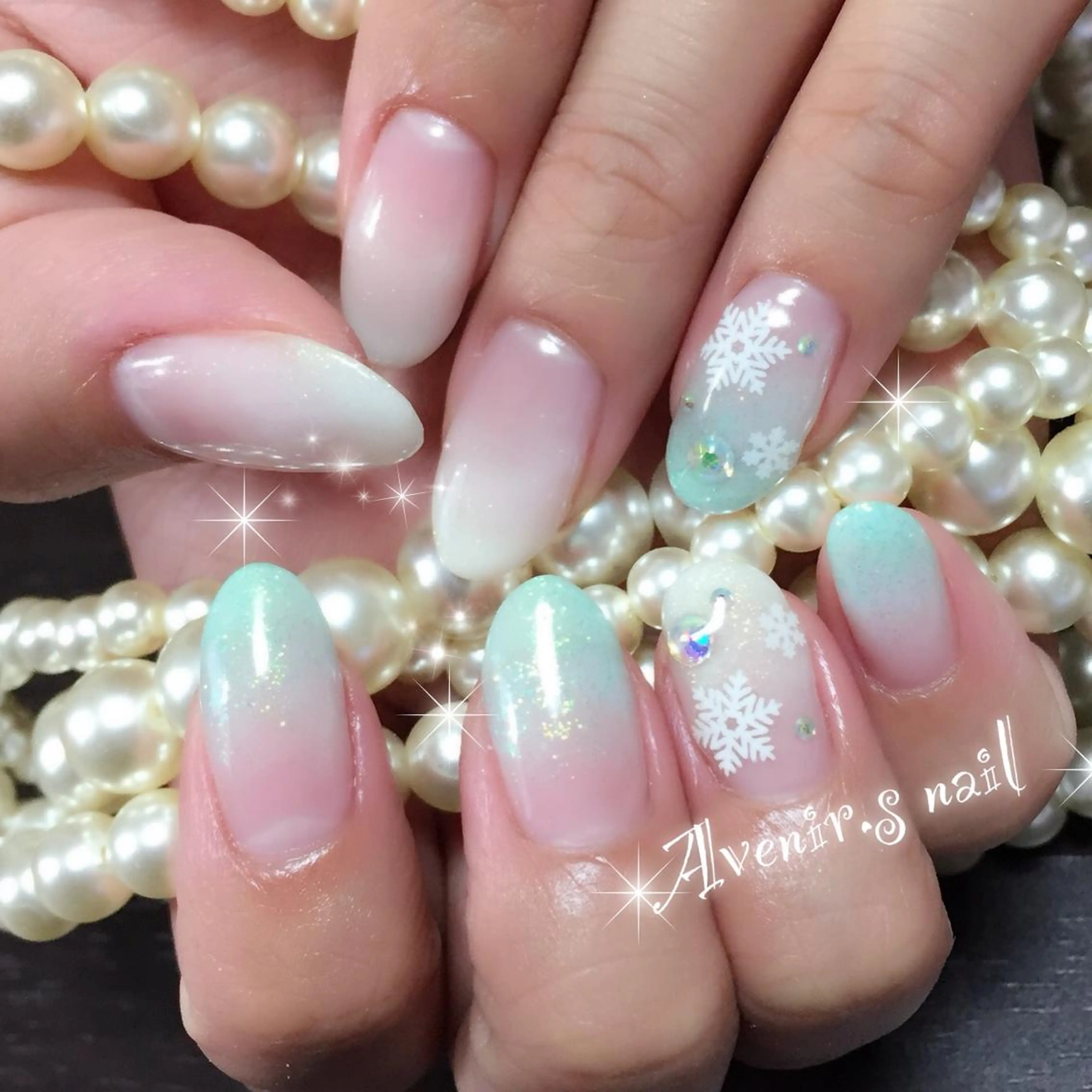 ネイル グラデーション Home Salon Avenir.のネイルデザイン