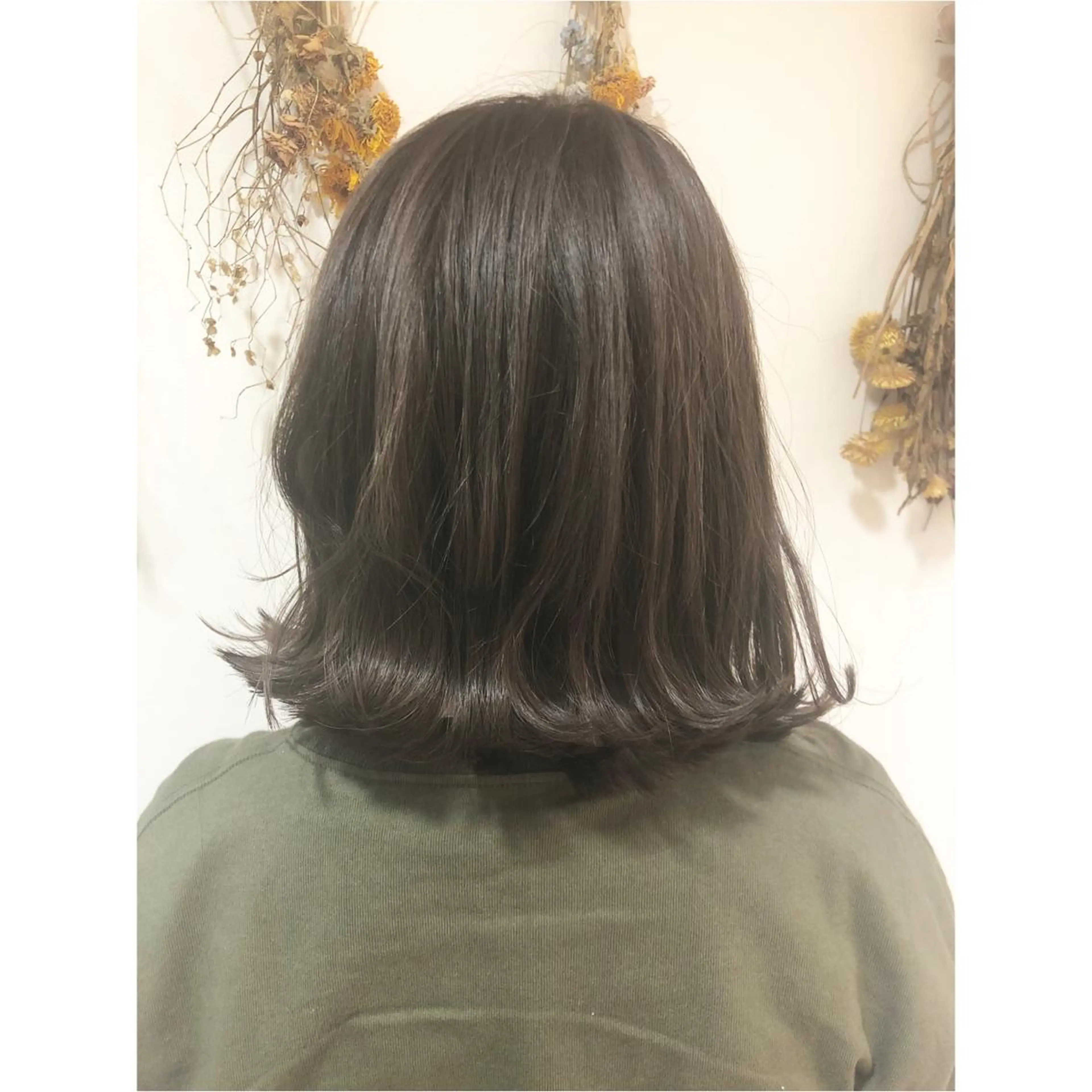 ミディアム 外ハネヘア 門田 恭弥のヘアスタイル