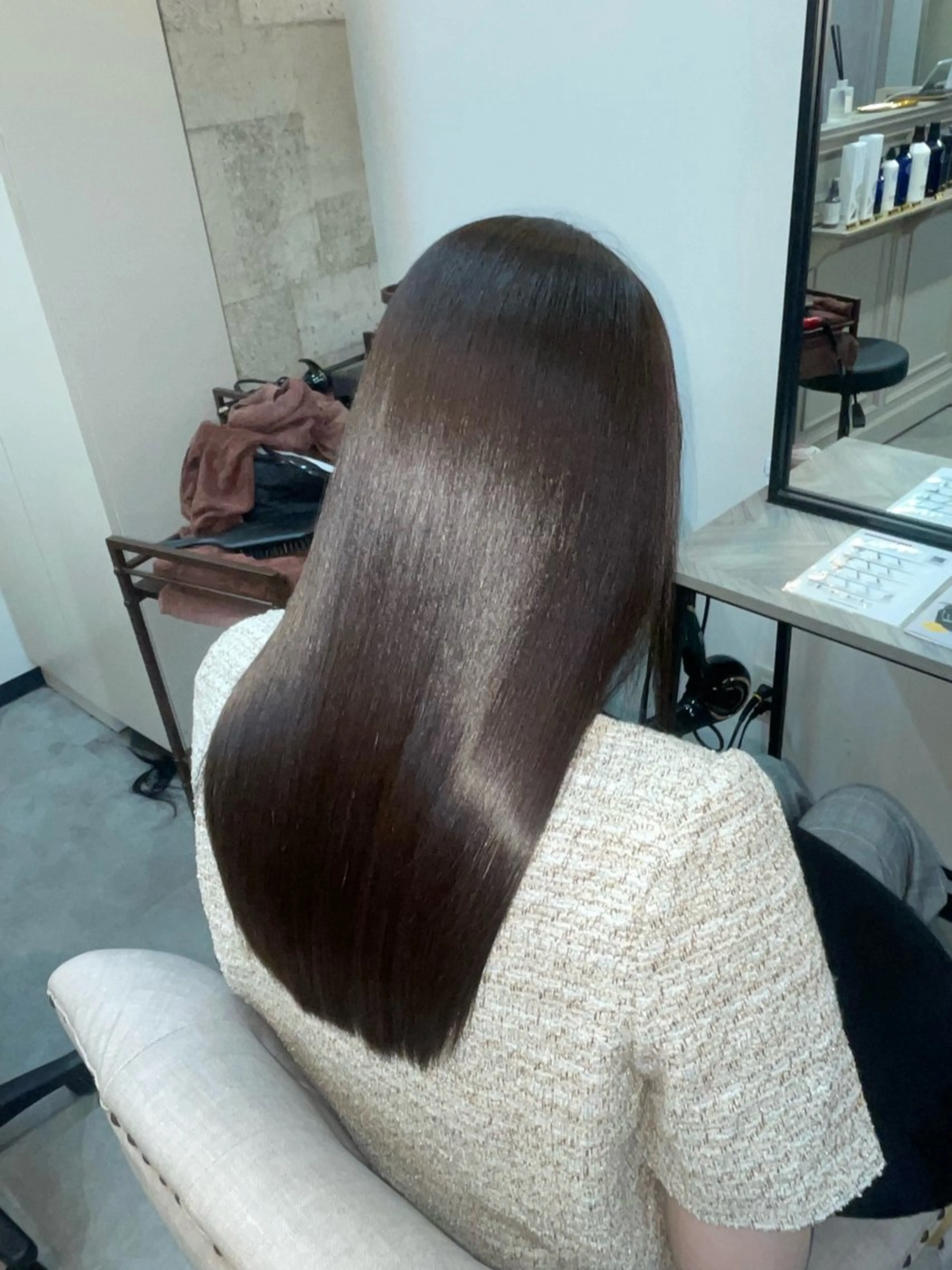 ロング ‎髪質改善/美髪矯正 mitsuki‎のヘアスタイル