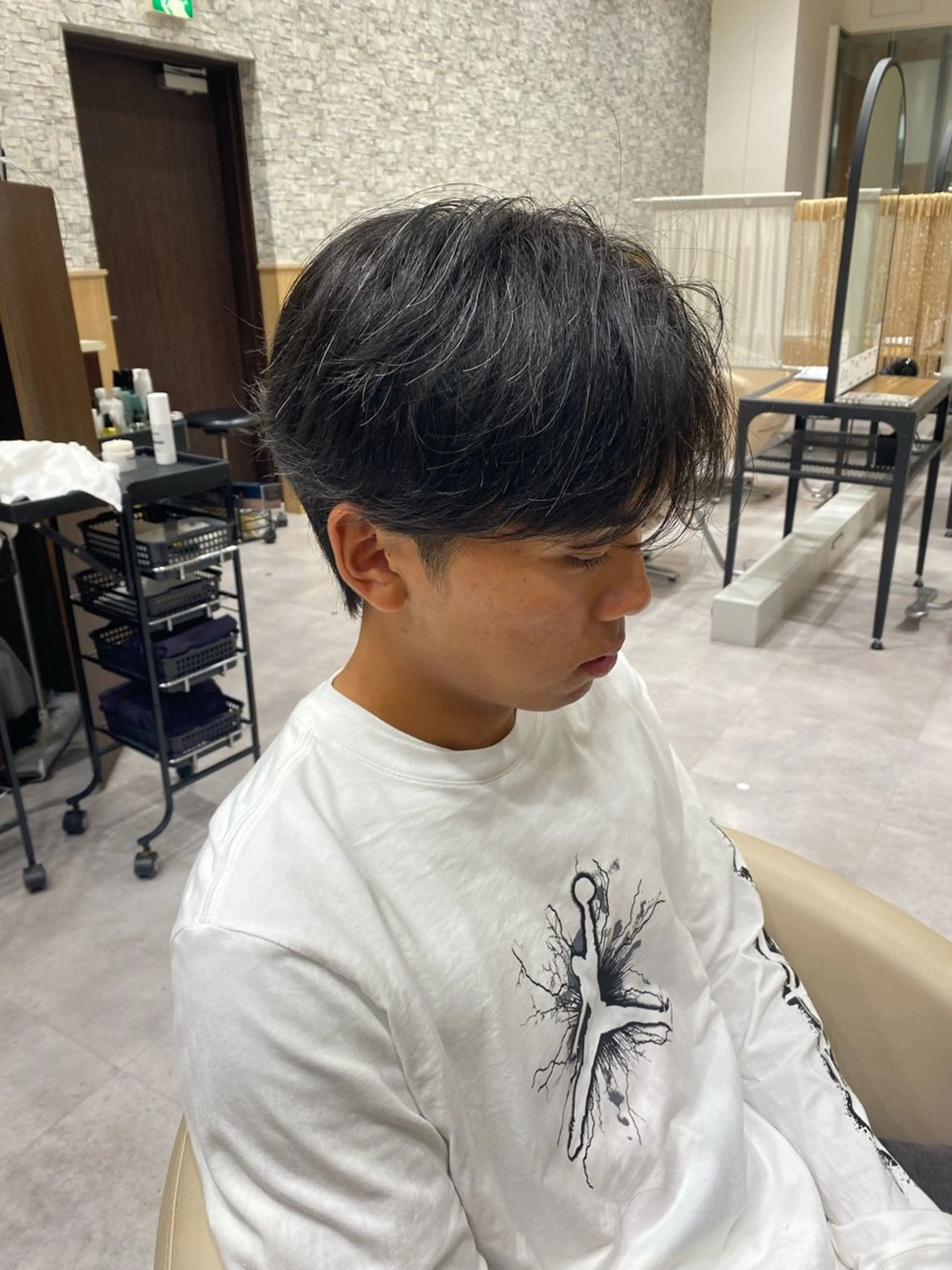 ショート メンズ UNIX所属・《無料施術》/ メンズパーマ/村上翼のヘアスタイル