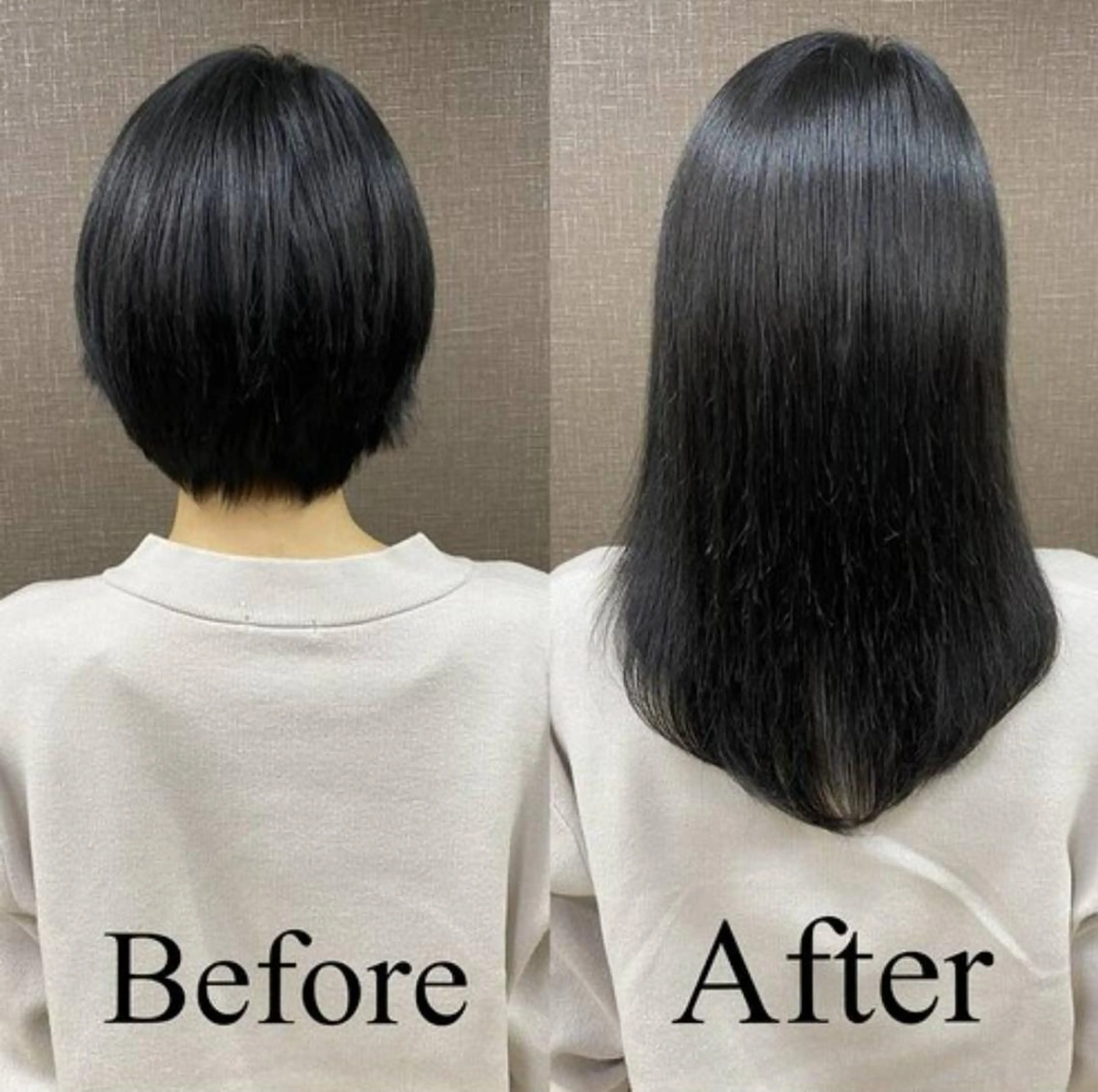 ミディアム エクステ BIZEのヘアスタイル