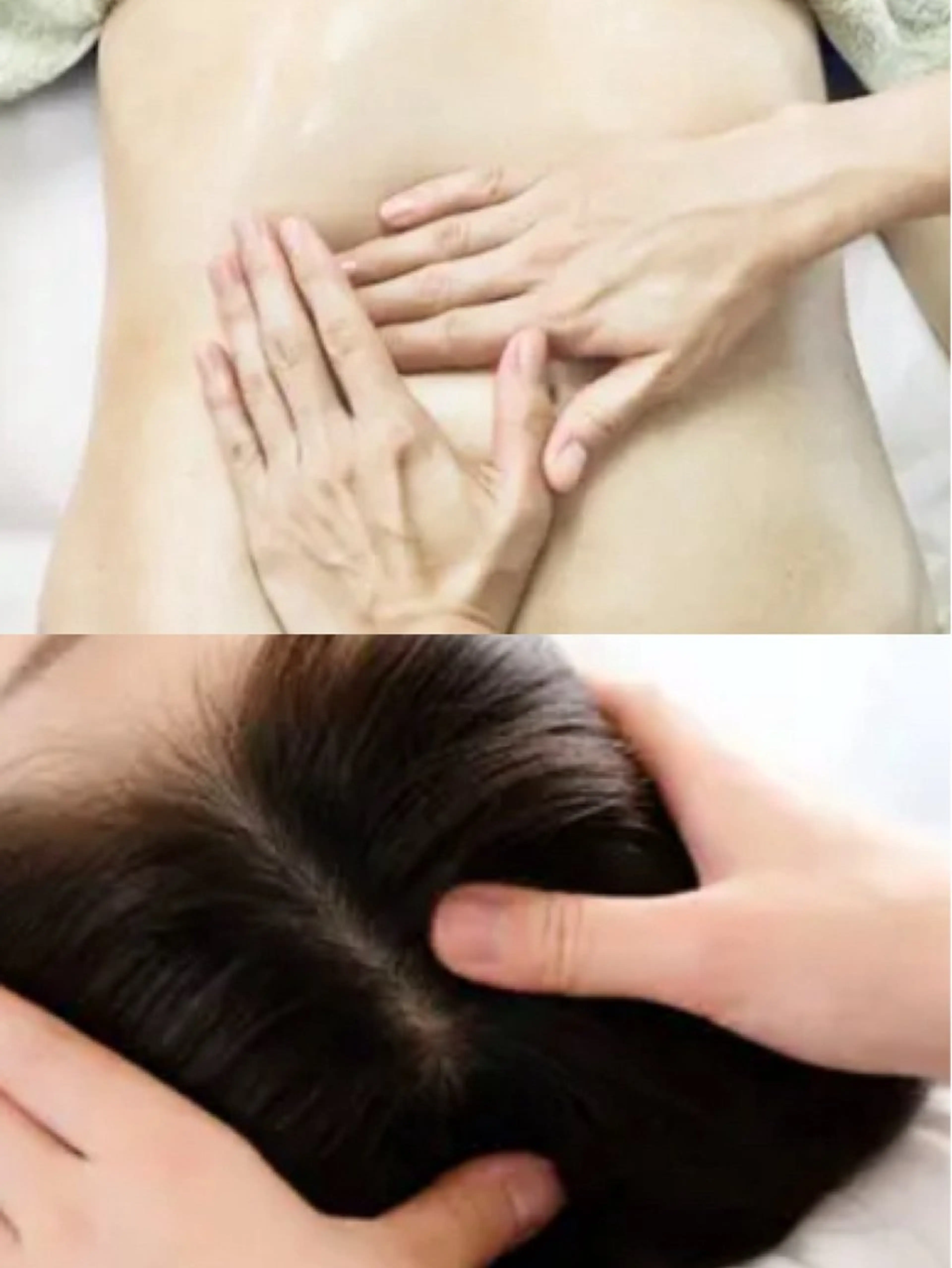 【便秘･顔のむくみケア💆‍♀️🌈】腸もみ×小顔整体60分コース🌸👐(腸もみ＆頚椎調整･頭首肩もみほぐし)の写真