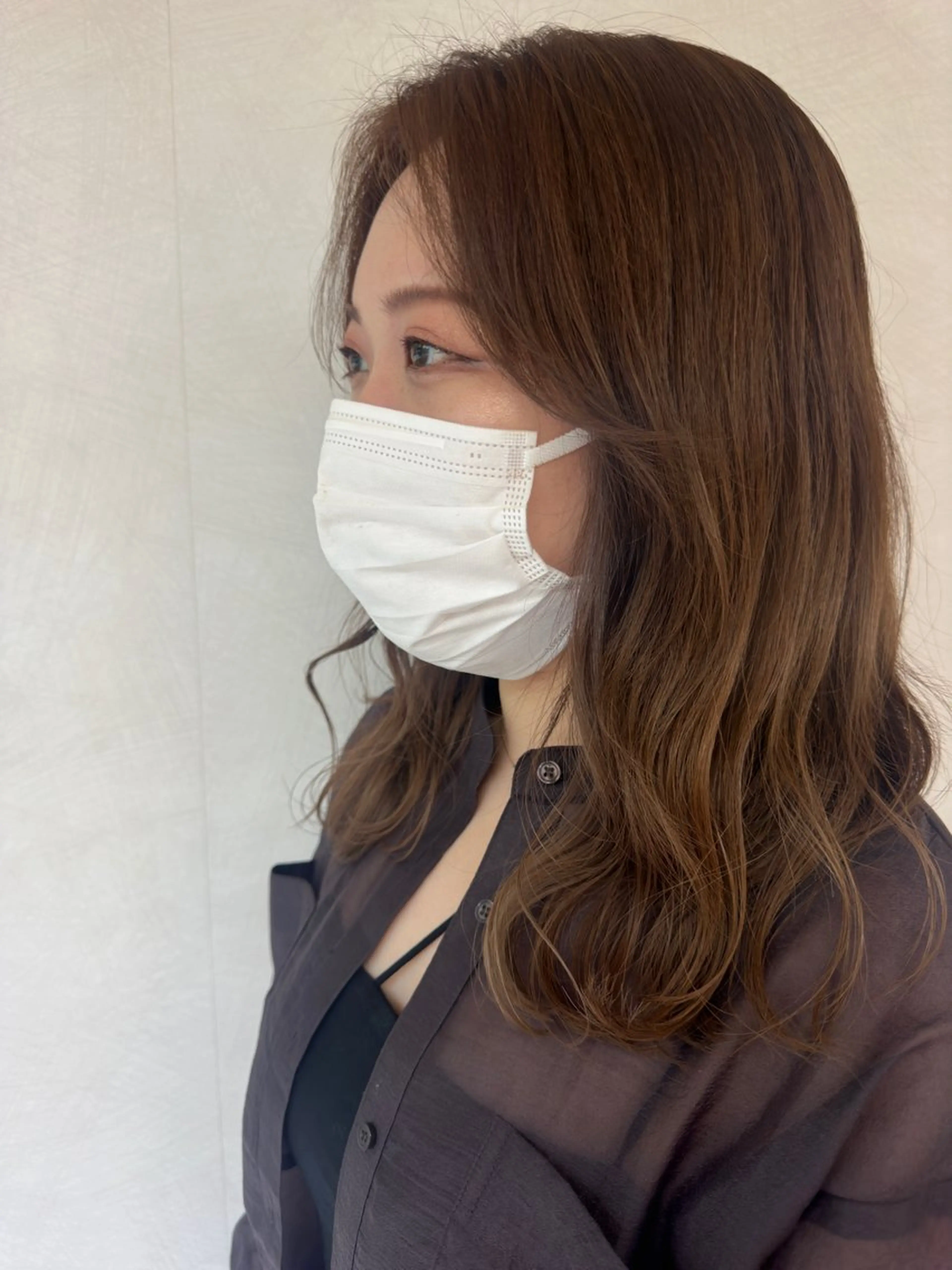 【人気No.1👾】✂️カット＋コテ巻き風パーマ✂️の写真