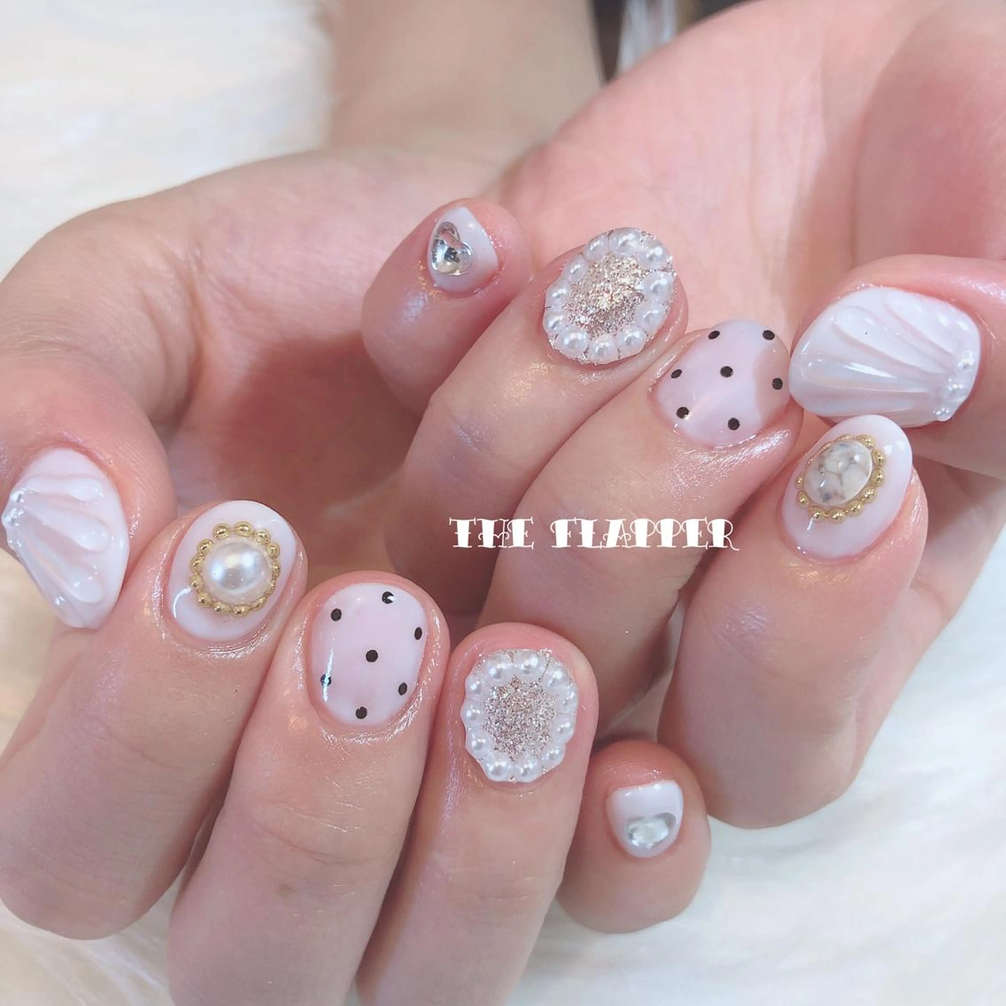 ネイル 韓国ネイル 持ち込み ハンドネイル フットネイル NailStudio THE FLAPPER所属・THE FLAPPERのネイルデザイン