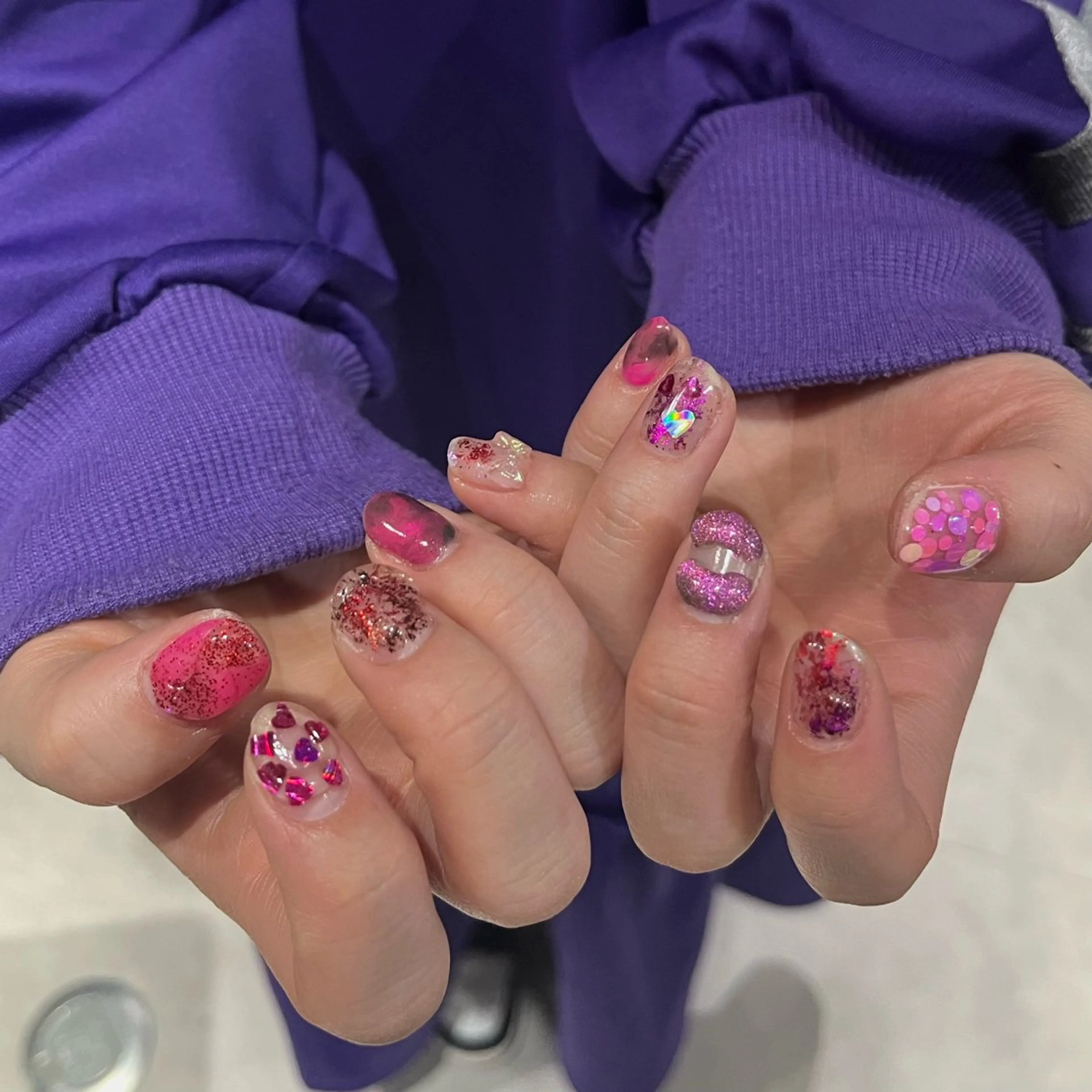 ネイル ゆびノさき 天王寺のネイルデザイン