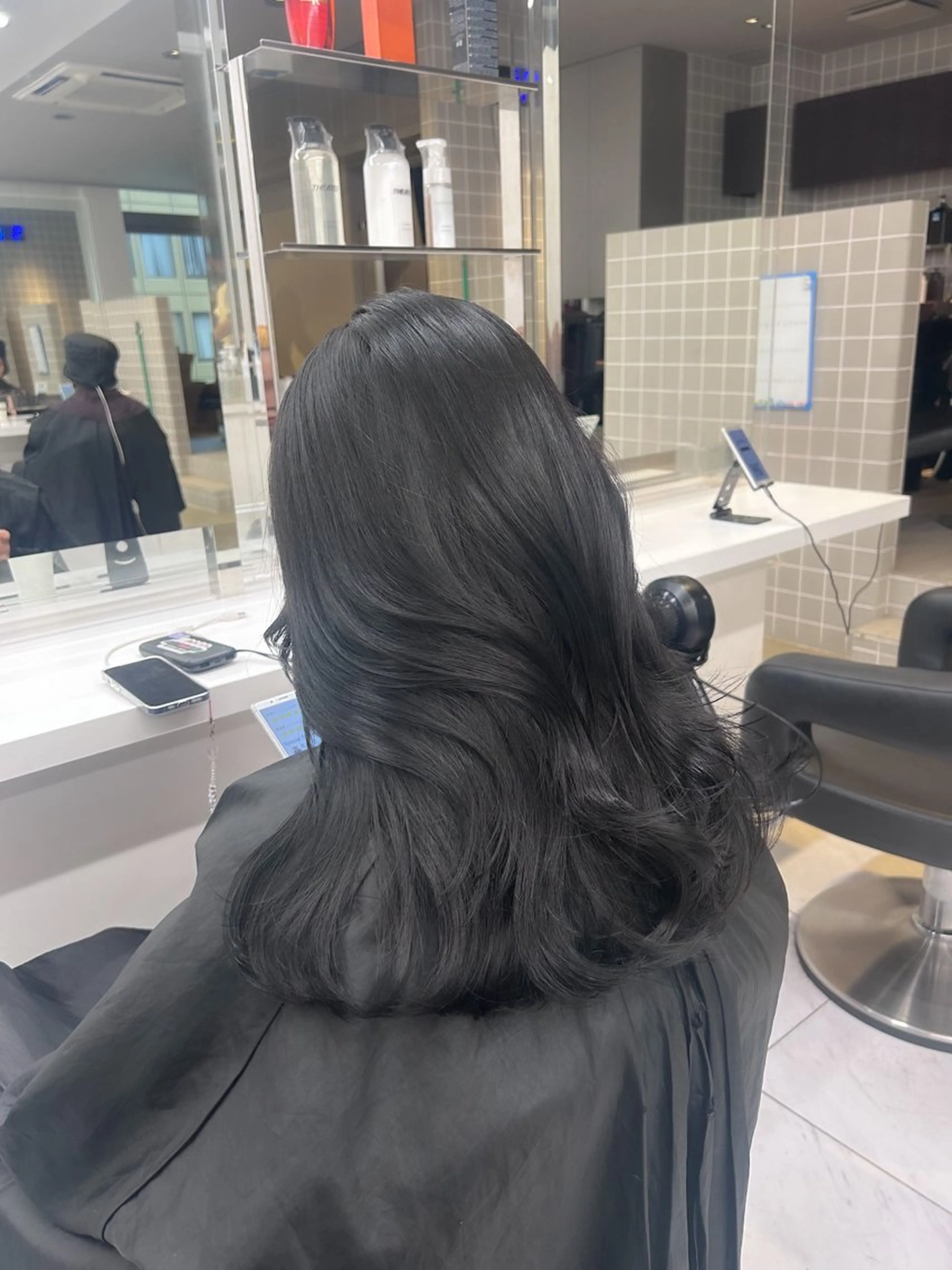 ロング カラー パーマ ヘアアレンジ メンズ キッズ 横浜美容室 RIKAのヘアスタイル