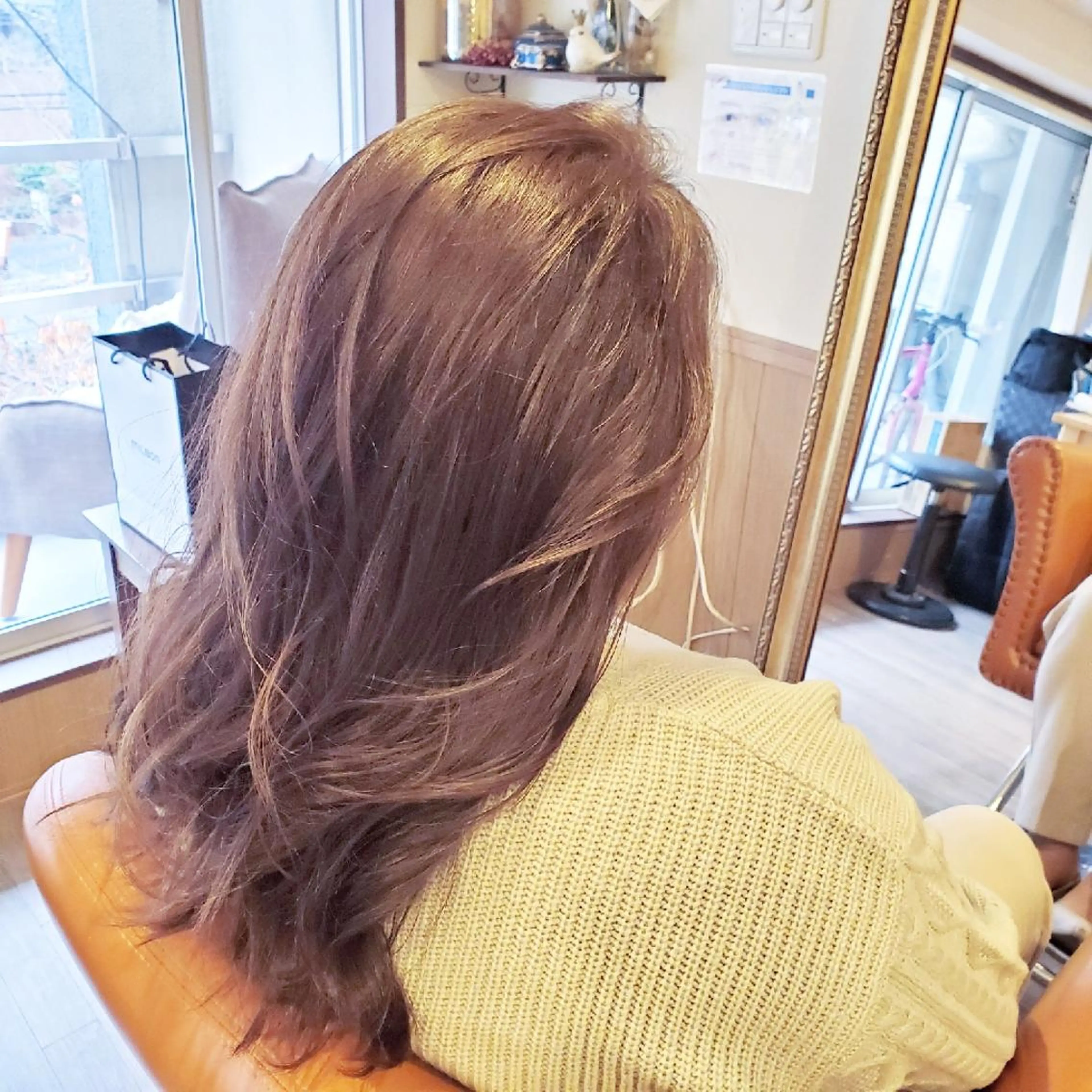 カラー ロング アディクシーカラー ブリーチ イルミナカラー 外国人風カラー トリートメント カット ヘアカラー トリートメント spa hair  ark 富井直美のヘアスタイル