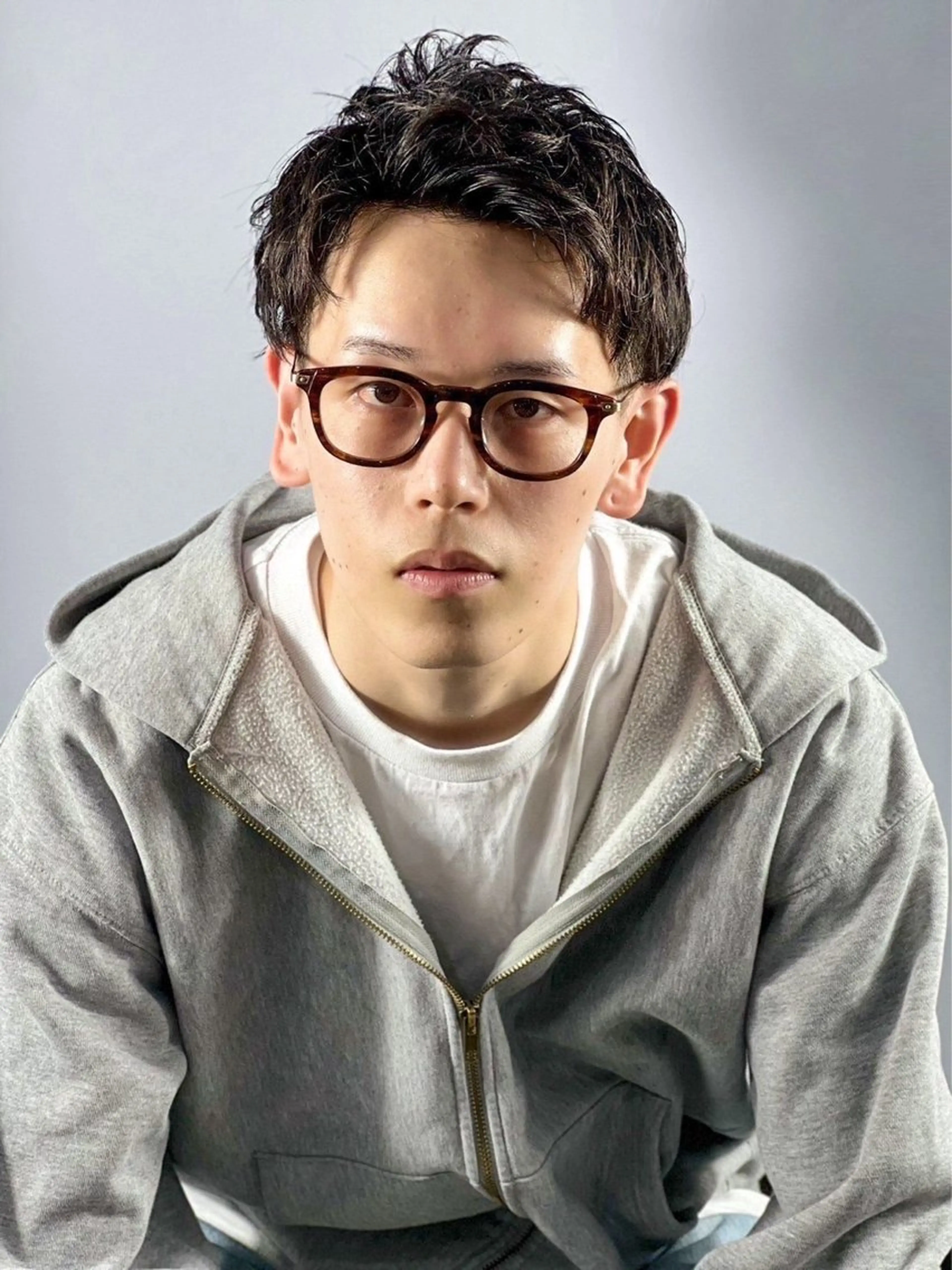 ミディアム men's　cut ⚡️aco⚡️のヘアスタイル