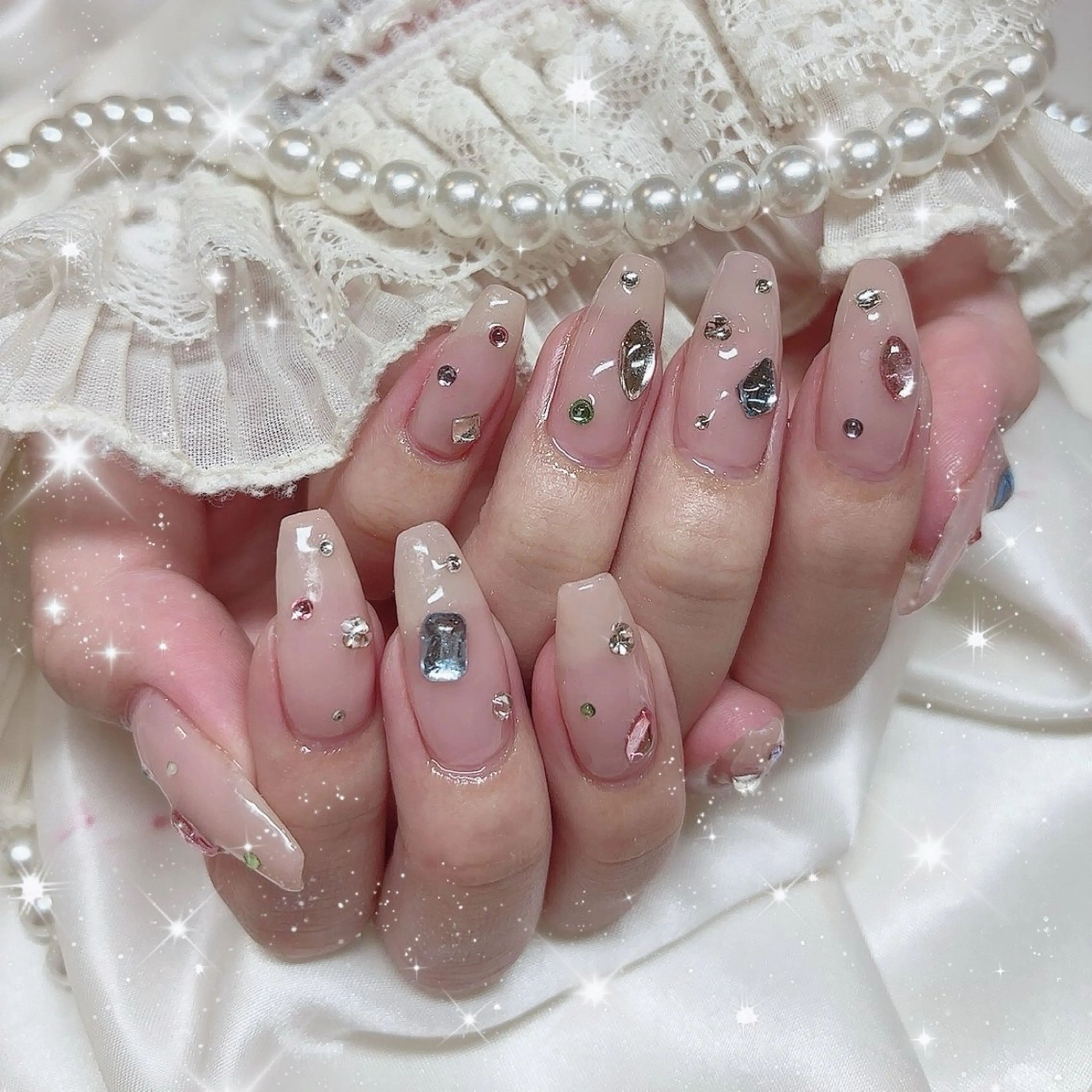 セミロング sissy yukaのネイルデザイン