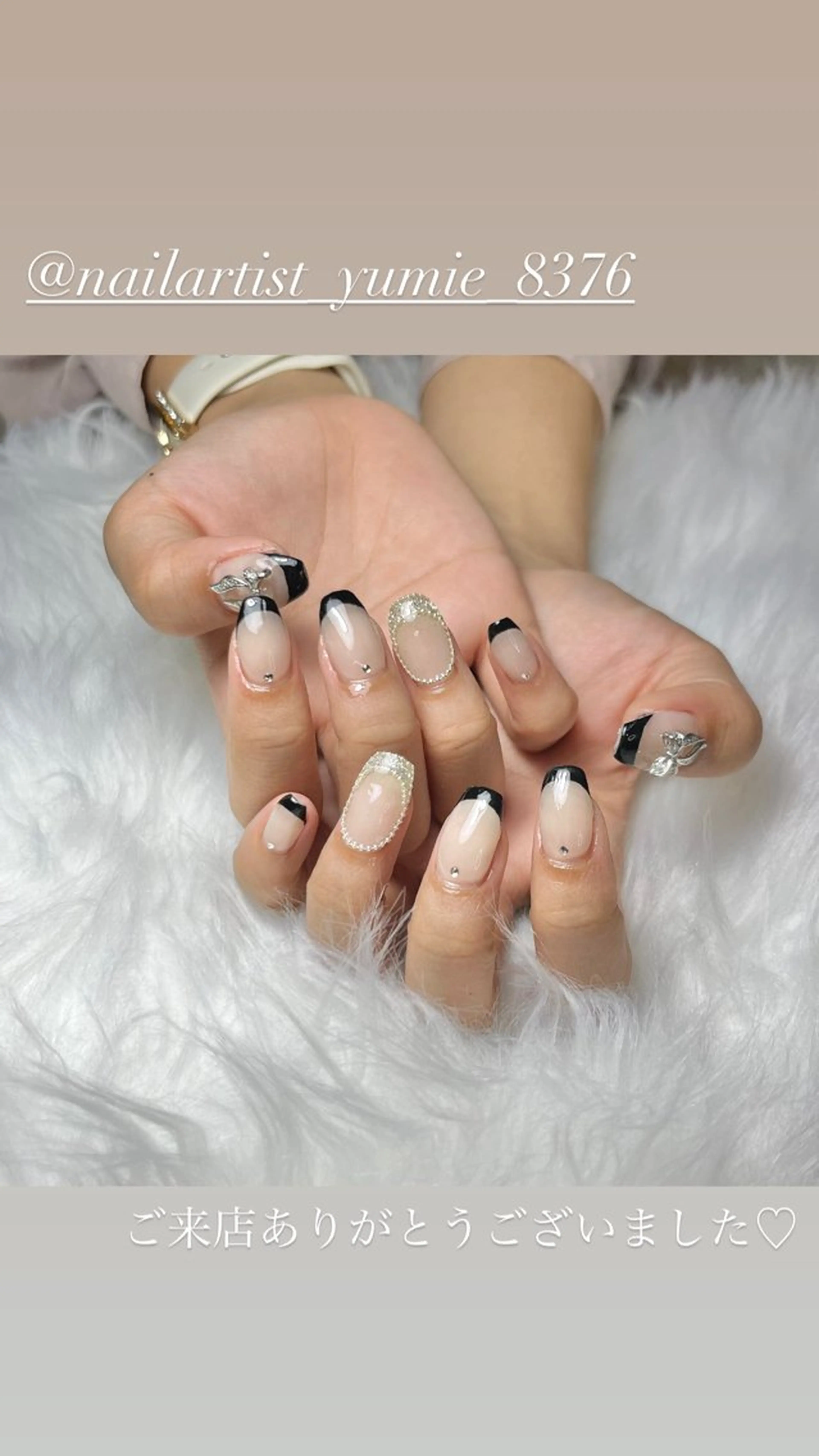ネイル ハンドネイル Setsalon Churaku Nailist Yumie所属・【沖縄市安慶田】 🤍Yumieのネイルデザイン