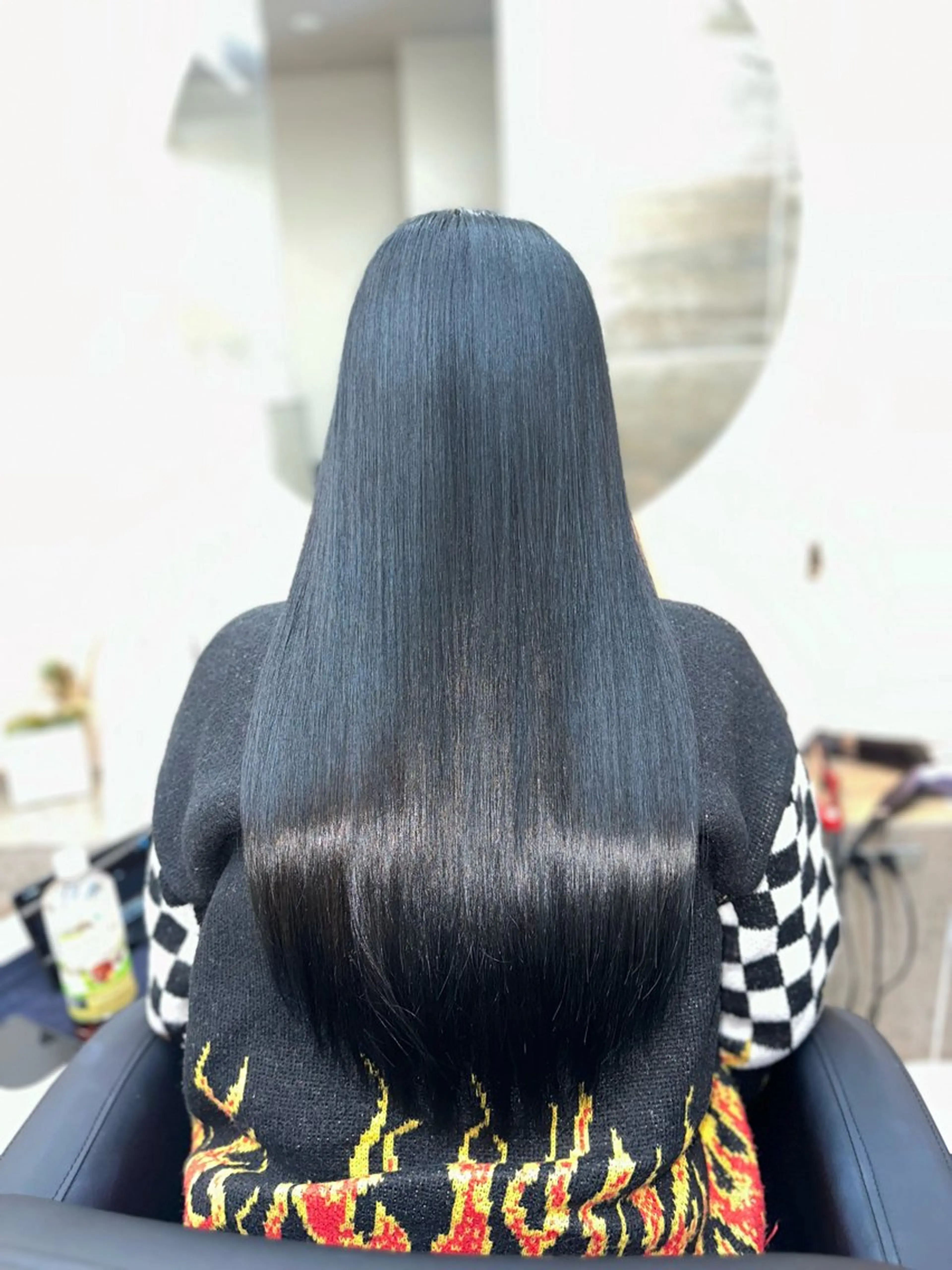 ロング カラー パーマ 縮毛矯正 【髪質改善特化】 tamのヘアスタイル
