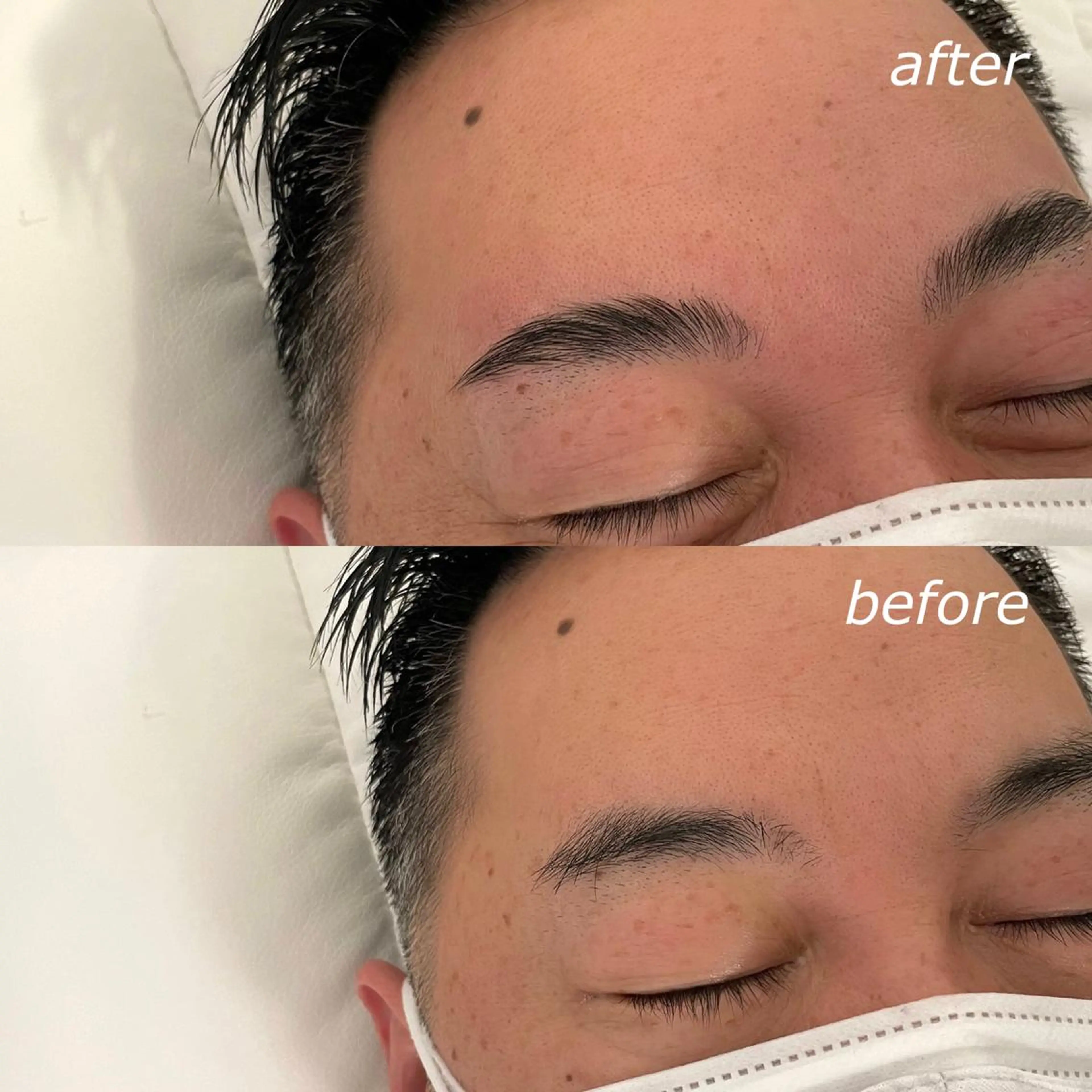 メンズ アイブロウ ハリウッドブロウリフト メンズアイブロウ GO TODAY SHAiRE SALON Vellmie店所属・吉祥寺kasumi 🌛eye/browのマツエク・マツパデザイン