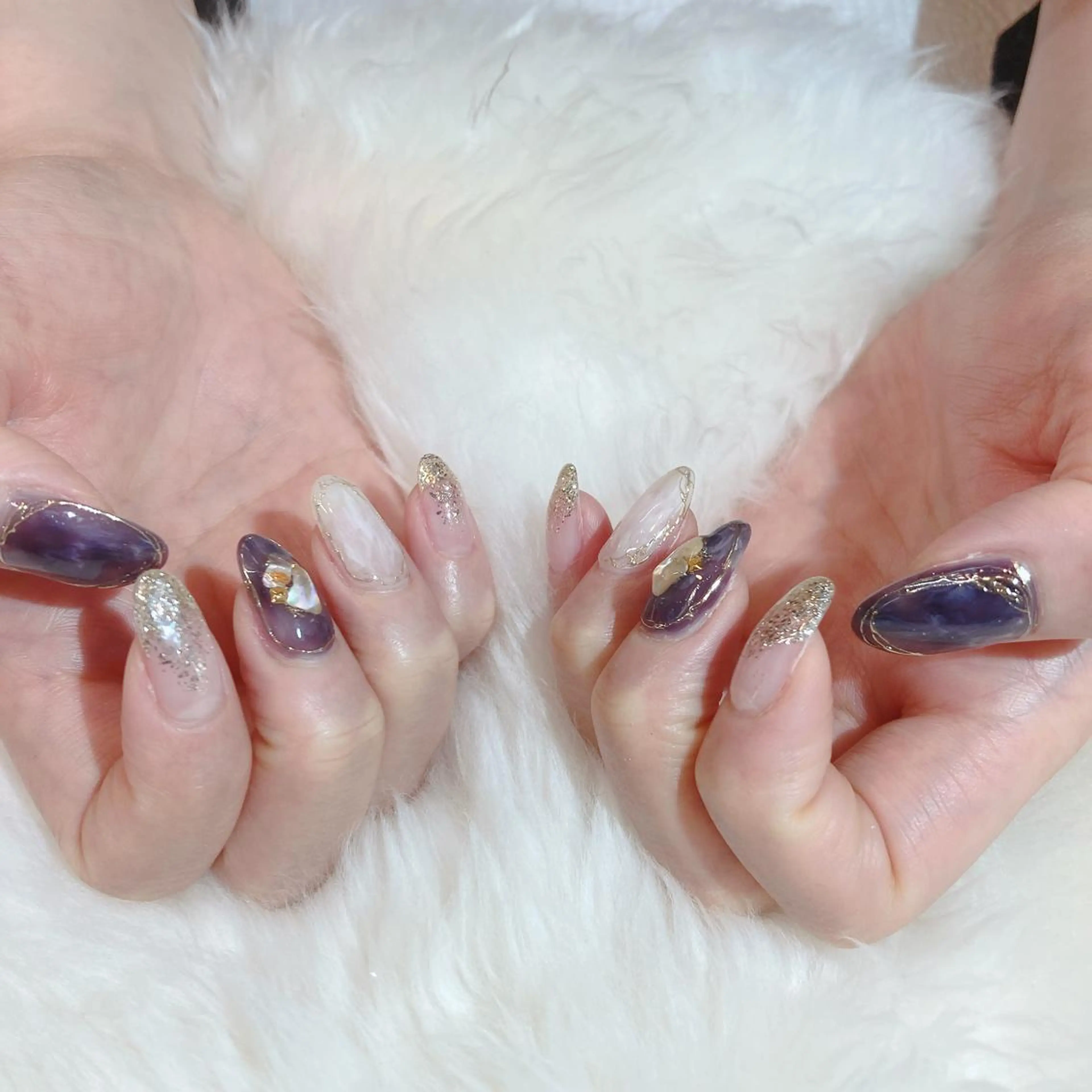 ネイル ハンドネイル 根津 綾子のネイルデザイン