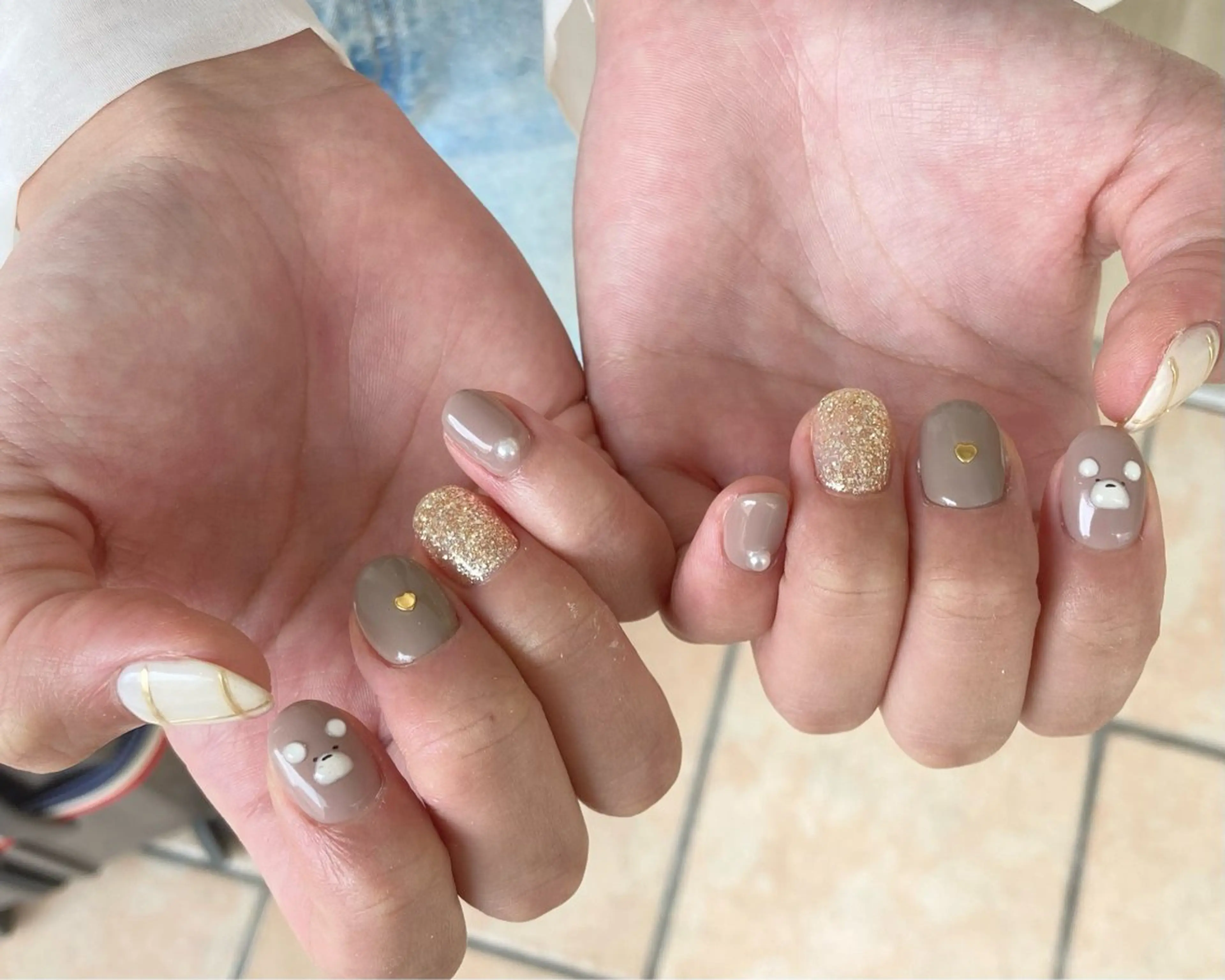ネイル ニュアンスネイル シンプルネイル nail salon neige所属・ジェムネイル Risa.のネイルデザイン