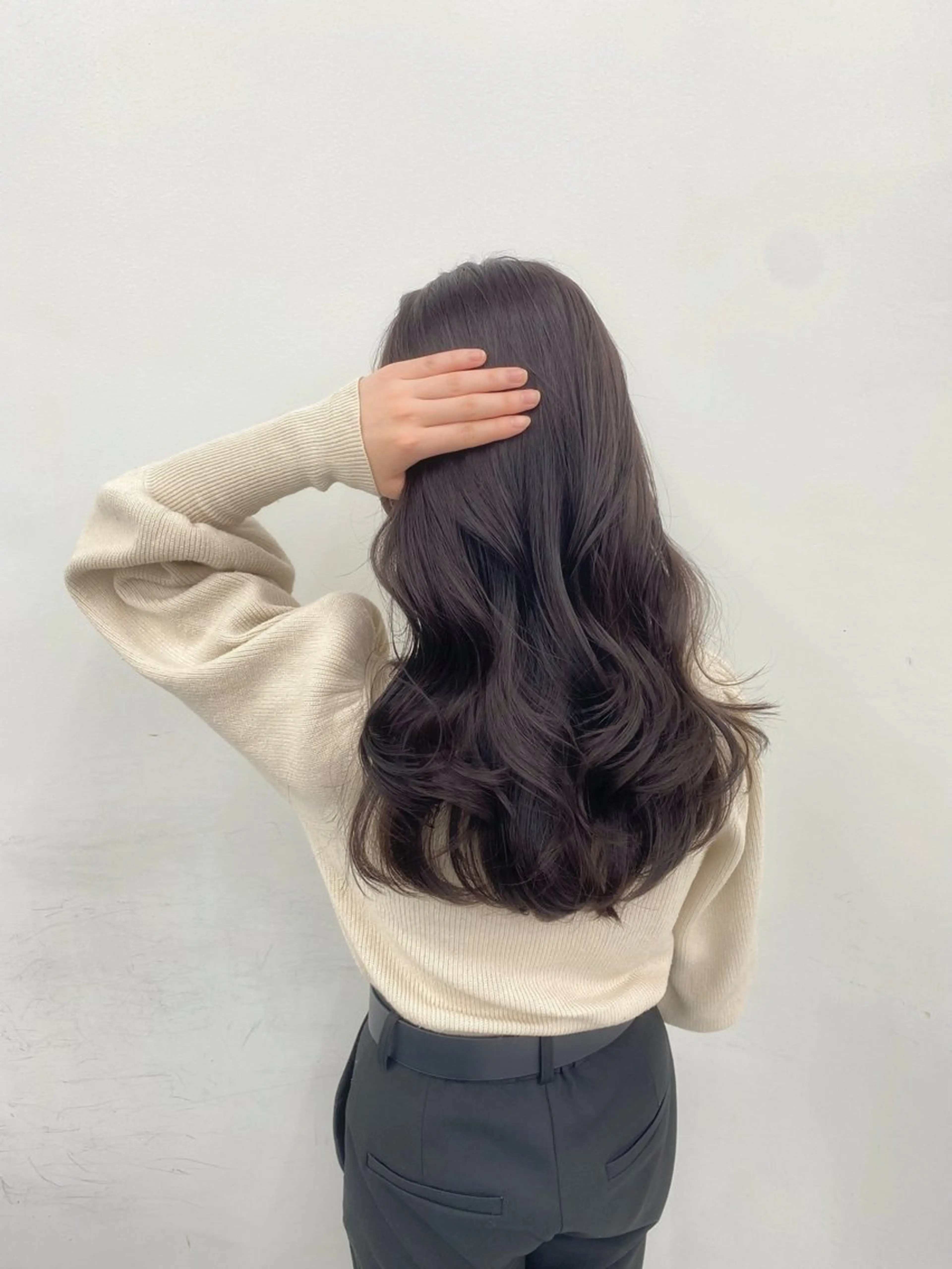 ロング カラー カット パーマ トリートメント 🔷似合わせメンズ カットKUMA🔷のヘアスタイル