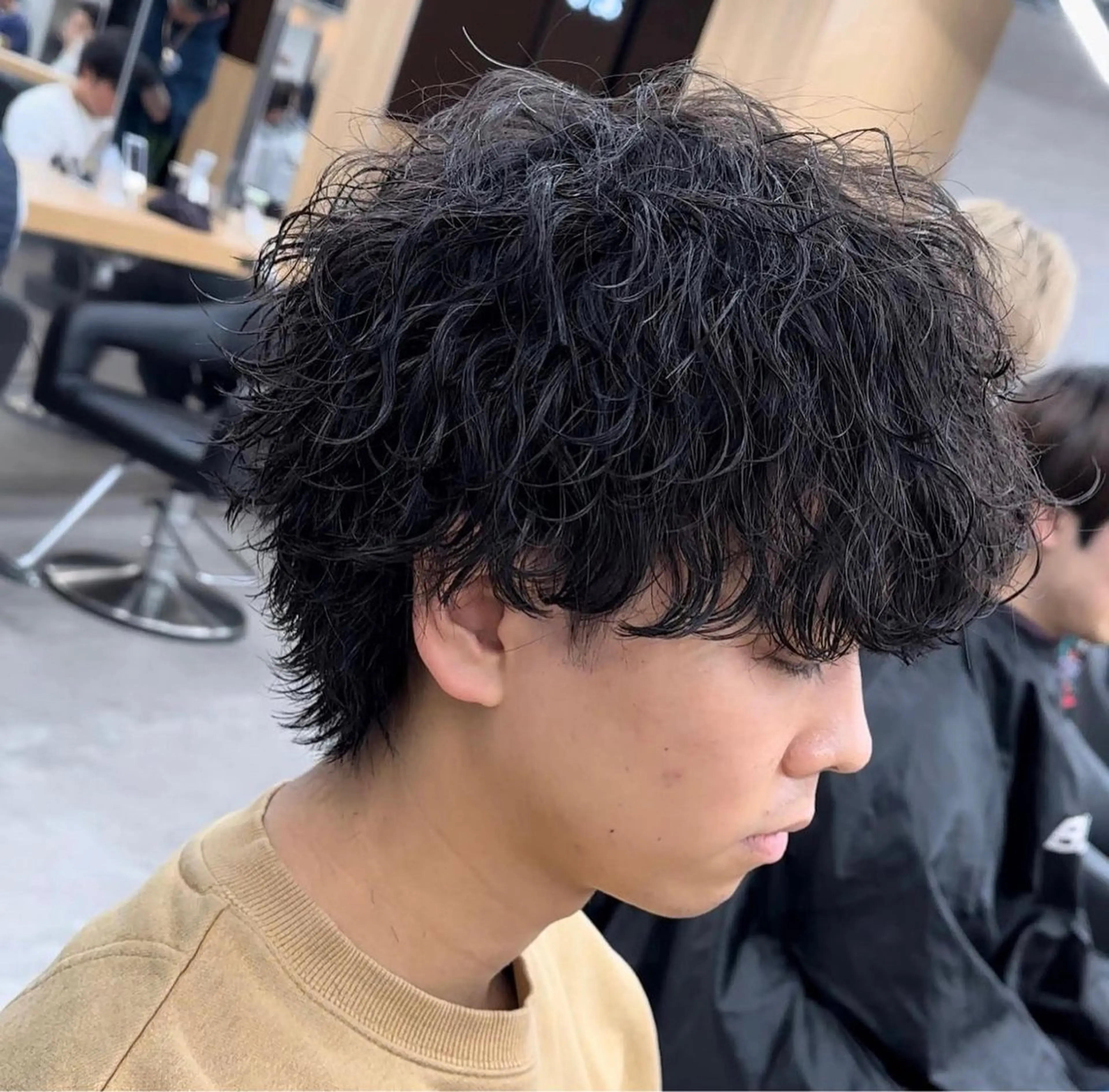 パーマ メンズ カット パーマ 🌟あゆ🌟 女子ウケスタイルのヘアスタイル