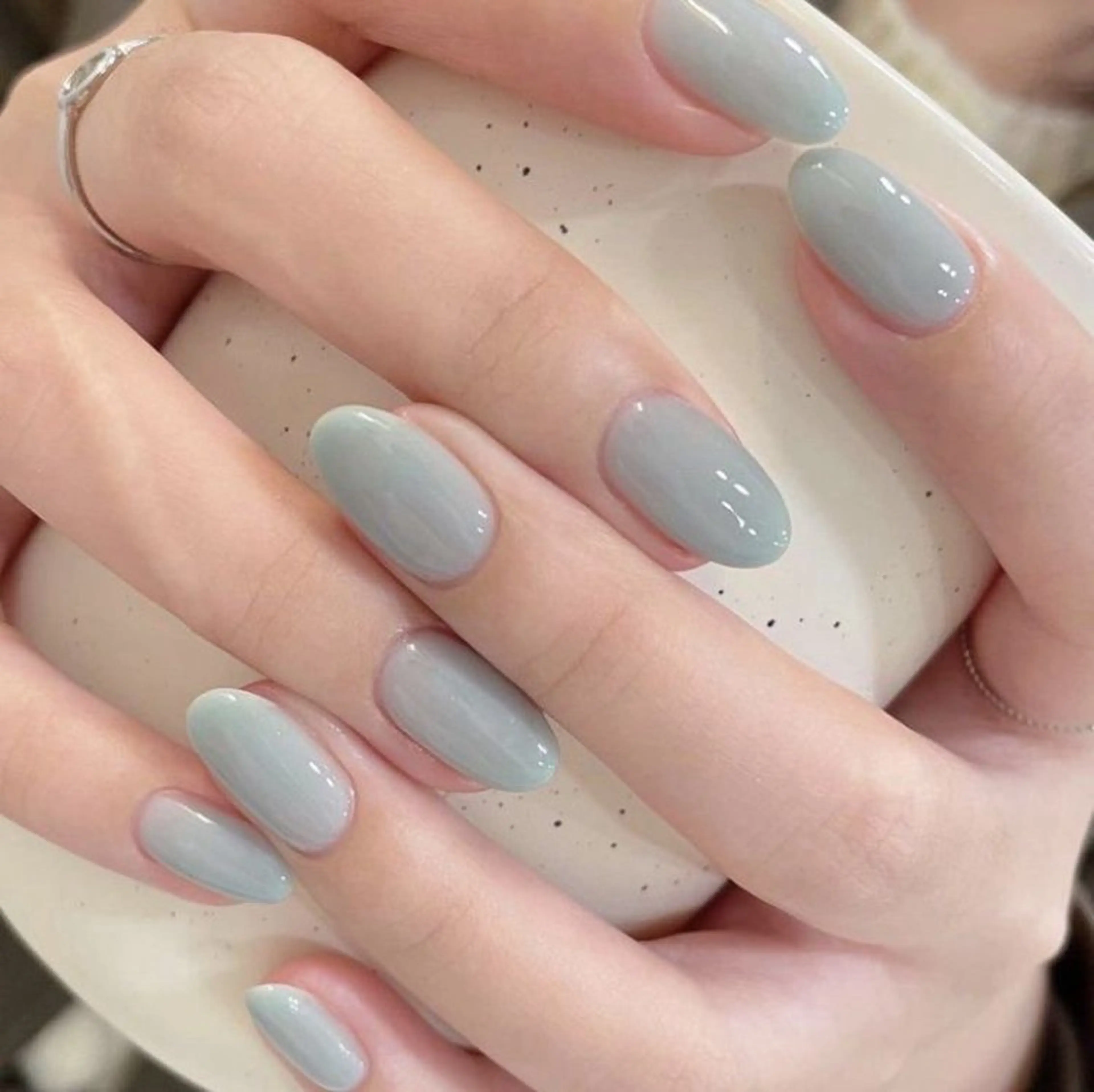 ネイル 長さ出し フレンチネイル グラデーション 卒業式 マグネットネイル ハンドネイル ハンドケア MIHANA NAILのネイルデザイン