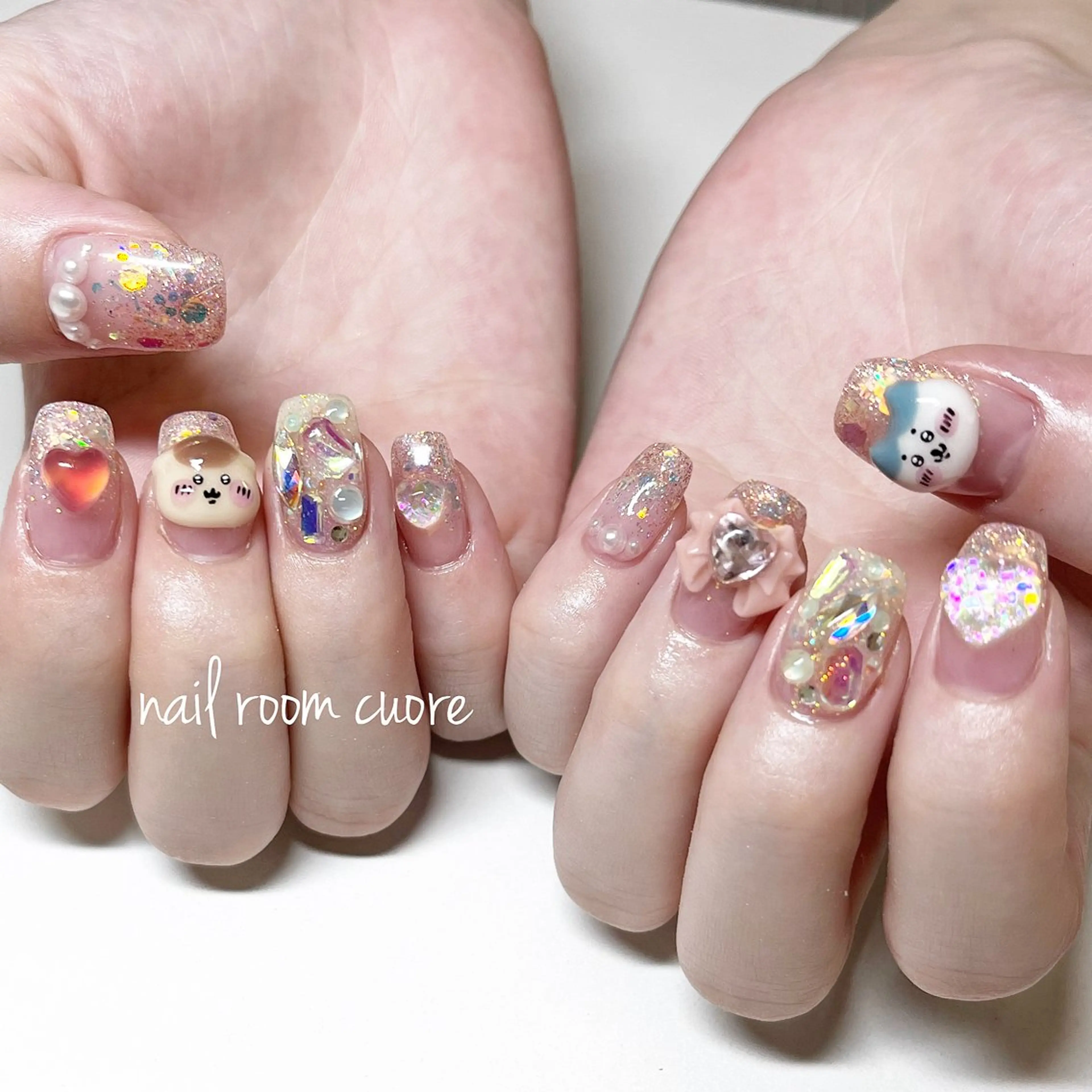 ネイル フットネイル nail room  cuore所属・松尾 典子のネイルデザイン