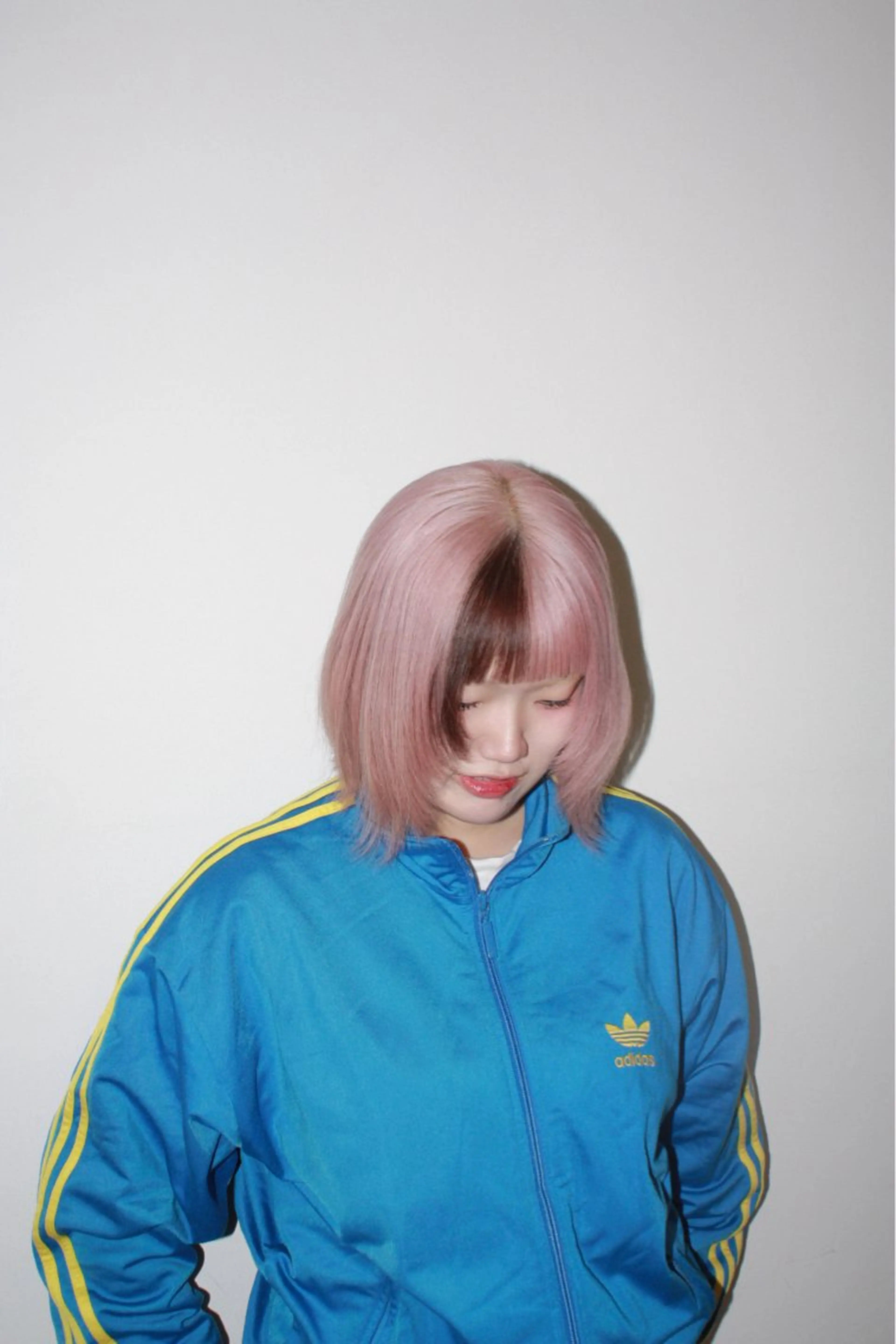 カラー ブラウンカラー ピンクカラー ホワイトピンク ヘアカラー トリートメント 原宿//-KOKO- MOENOのヘアスタイル