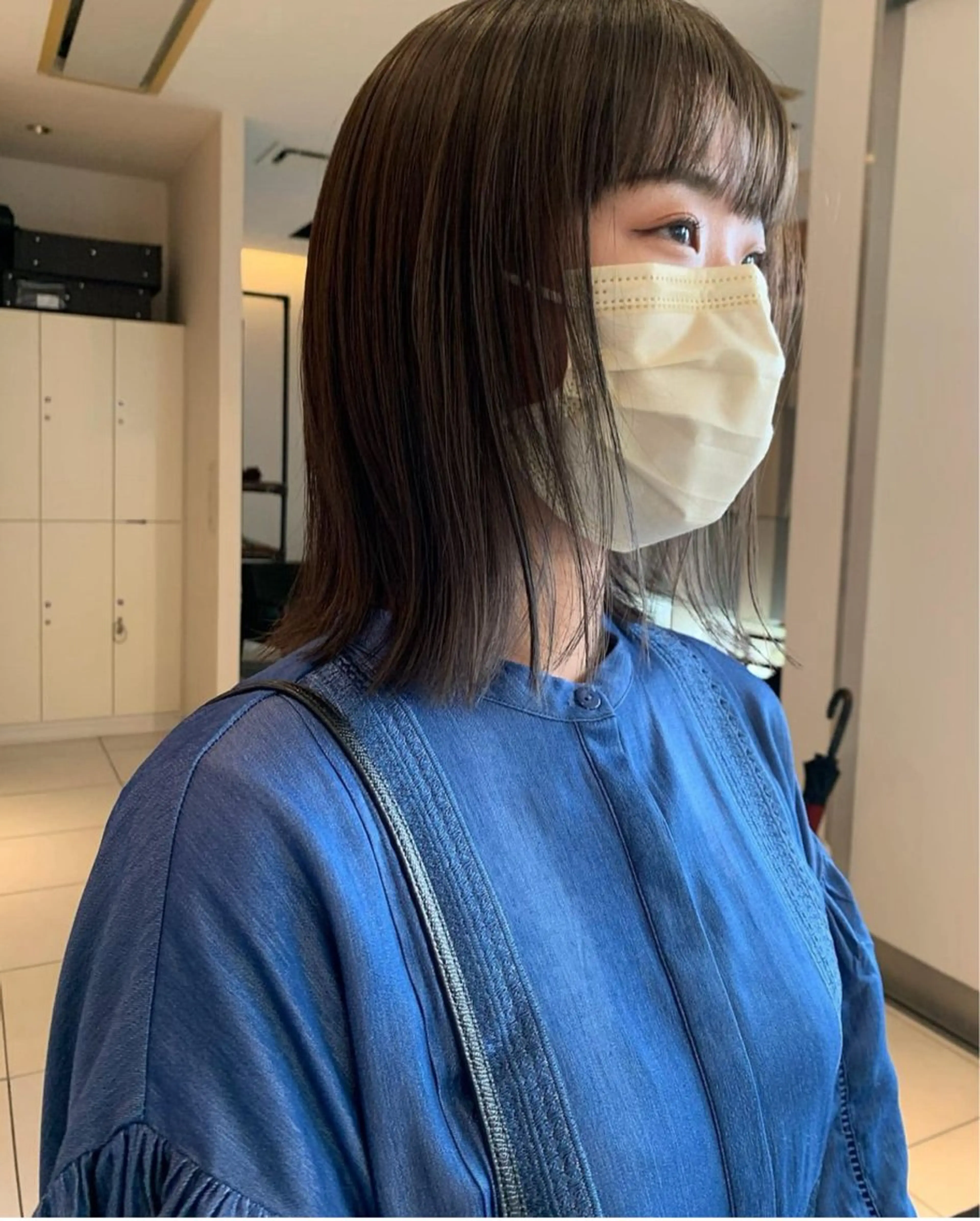 ミディアム ヘアカラー トリートメント BUDDY HAIR Frais所属・ヒロタリカ/ ハイトーン/髪質改善のヘアスタイル