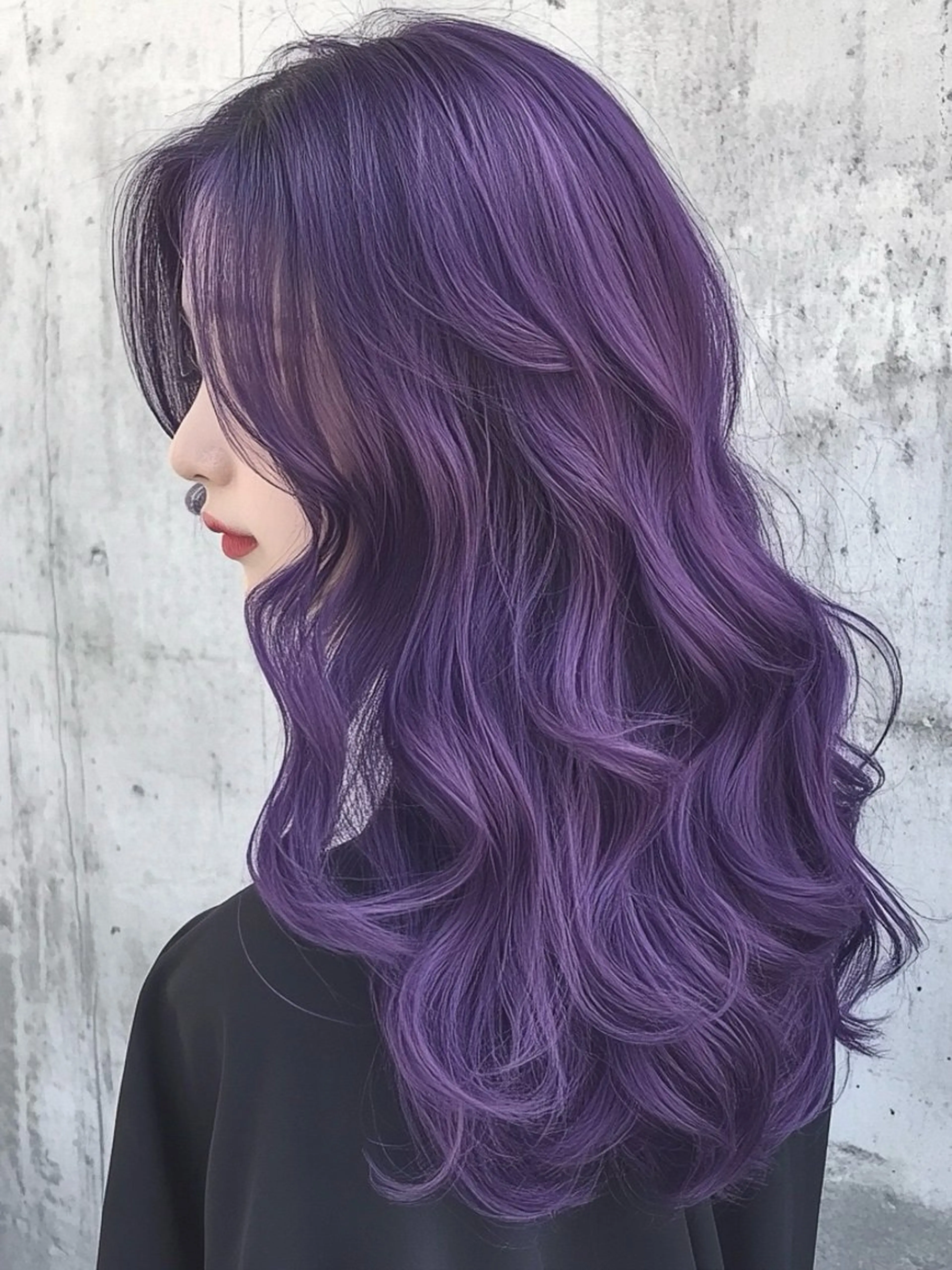 セミロング カラー カット ヘアカラー トリートメント 池袋/ダブルカラー GLADGE🩵のヘアスタイル
