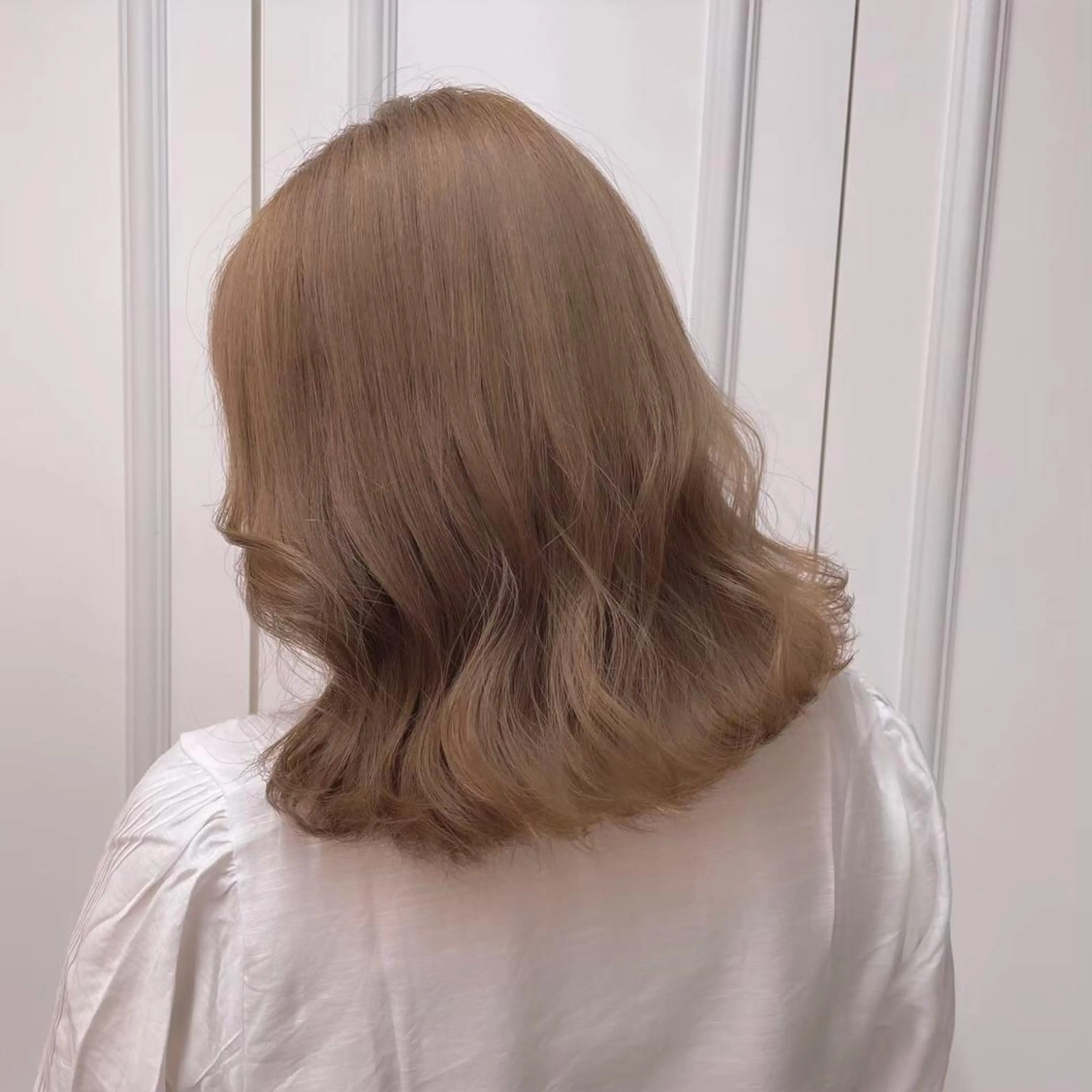 セミロング 透明感/艶髪/💖 トレンドスタイル💖のヘアスタイル